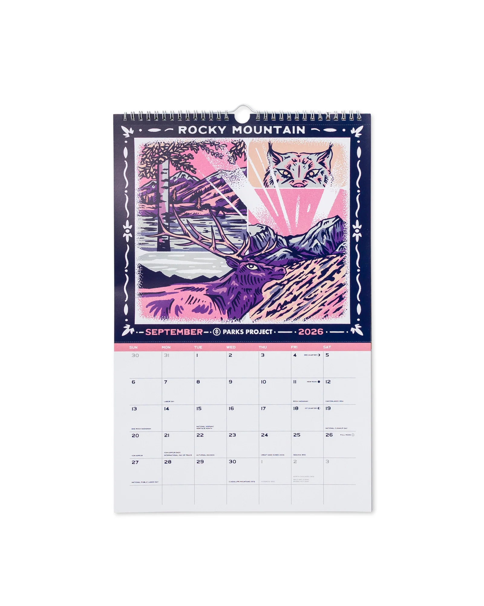 2026 Parks Project National Parks Calendar - Image 5