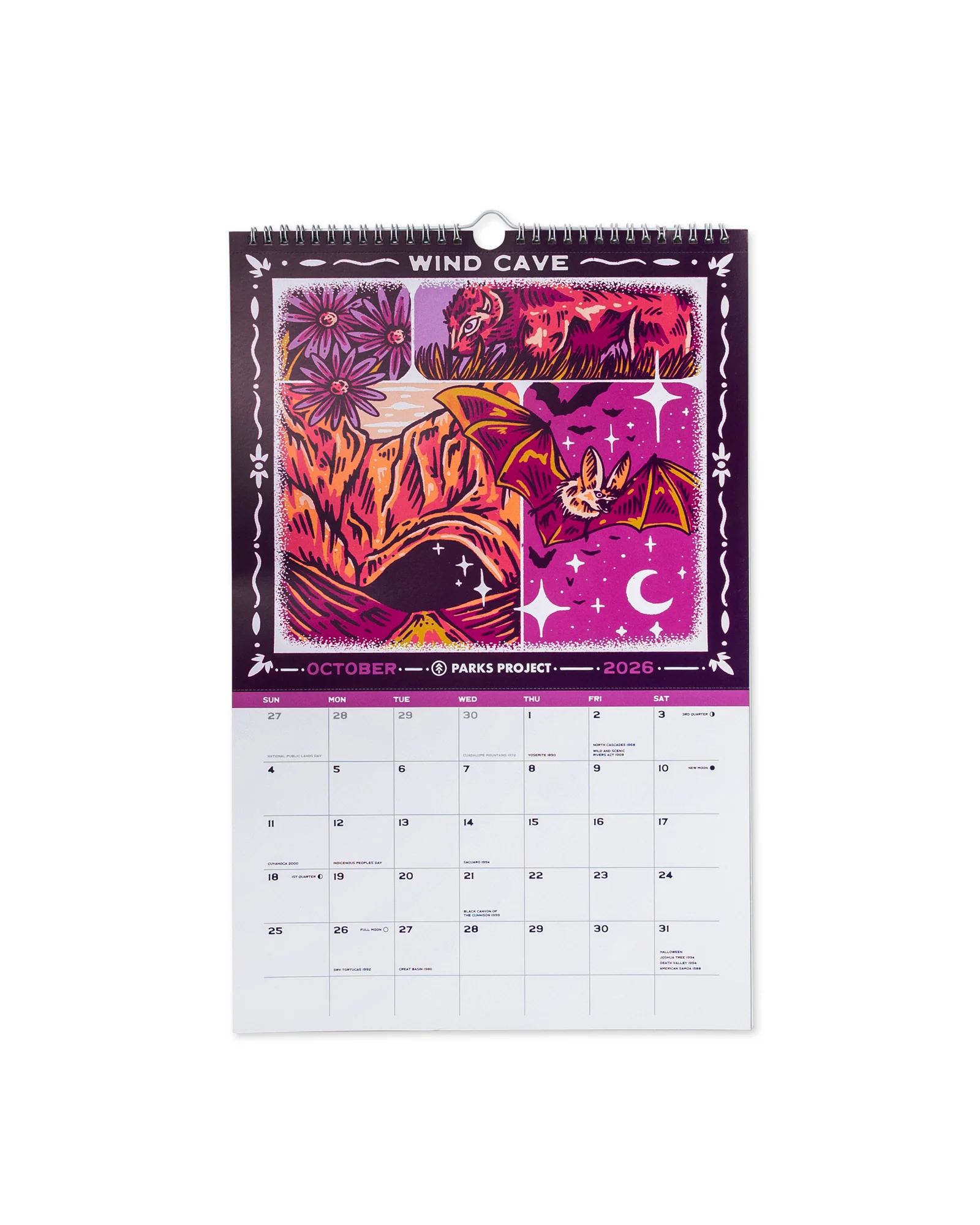 2026 Parks Project National Parks Calendar - Image 6