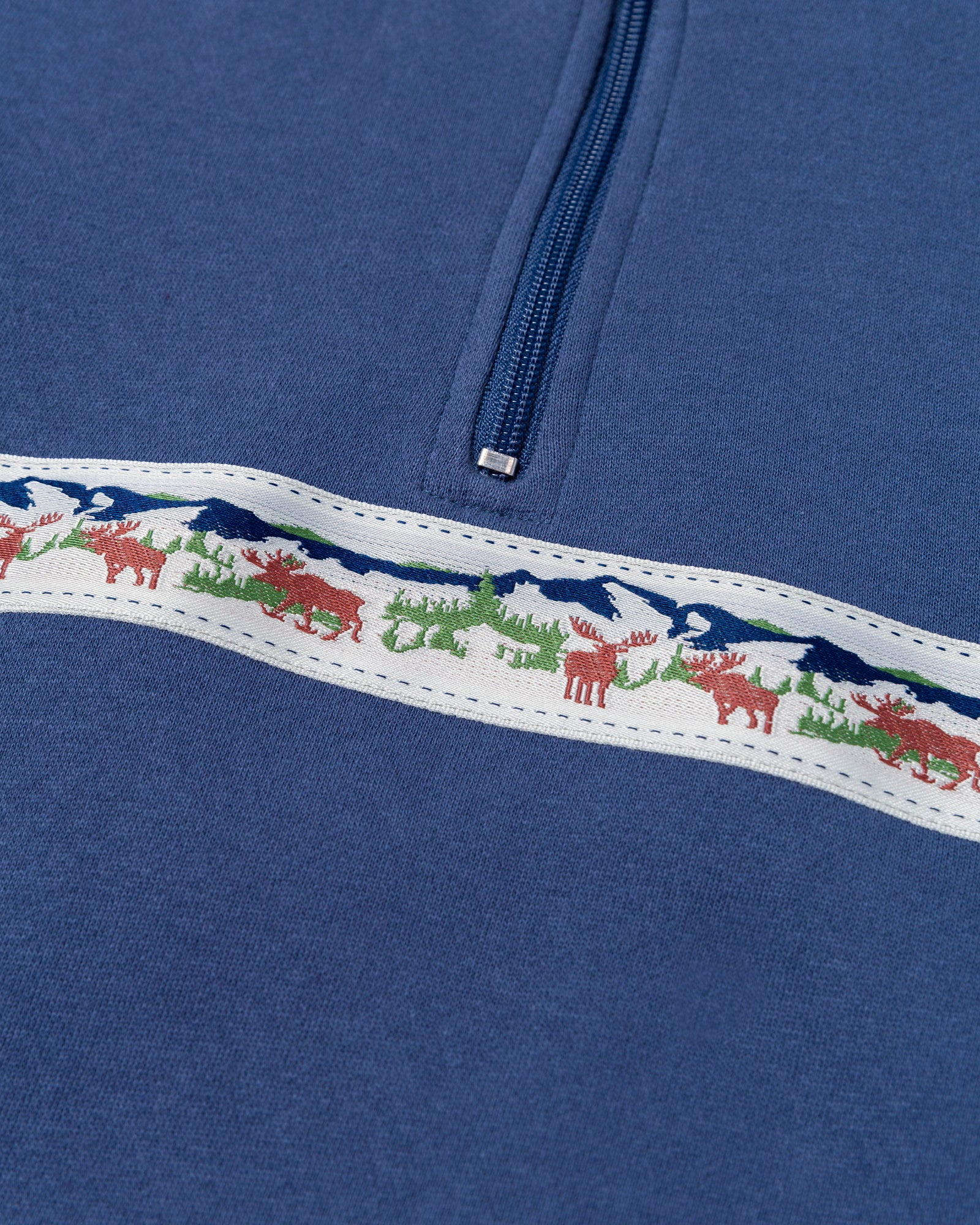 Acadia Moose Quarter Zip Fleece - Image 4