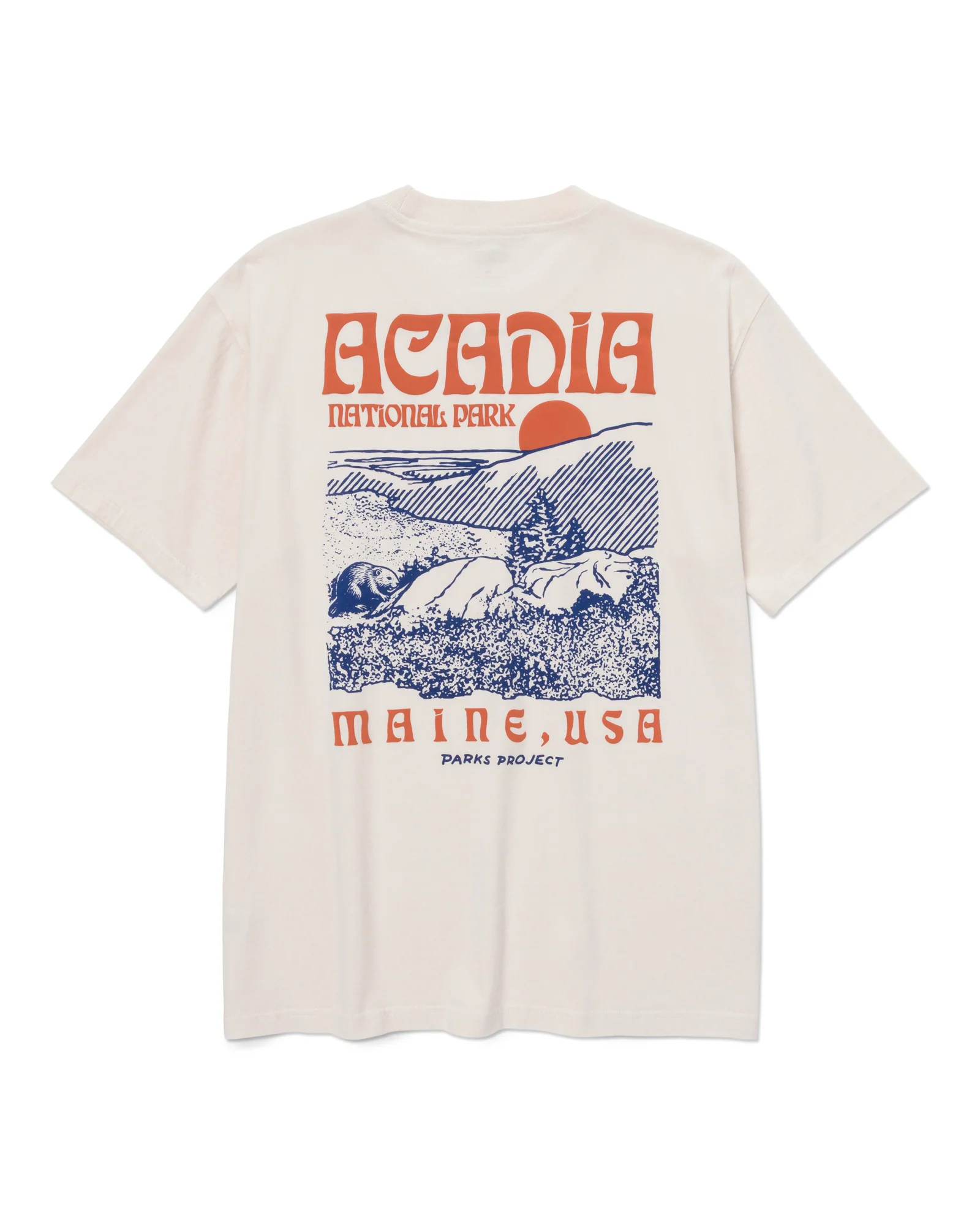 Acadia Puff Print Pocket Tee - Image 3