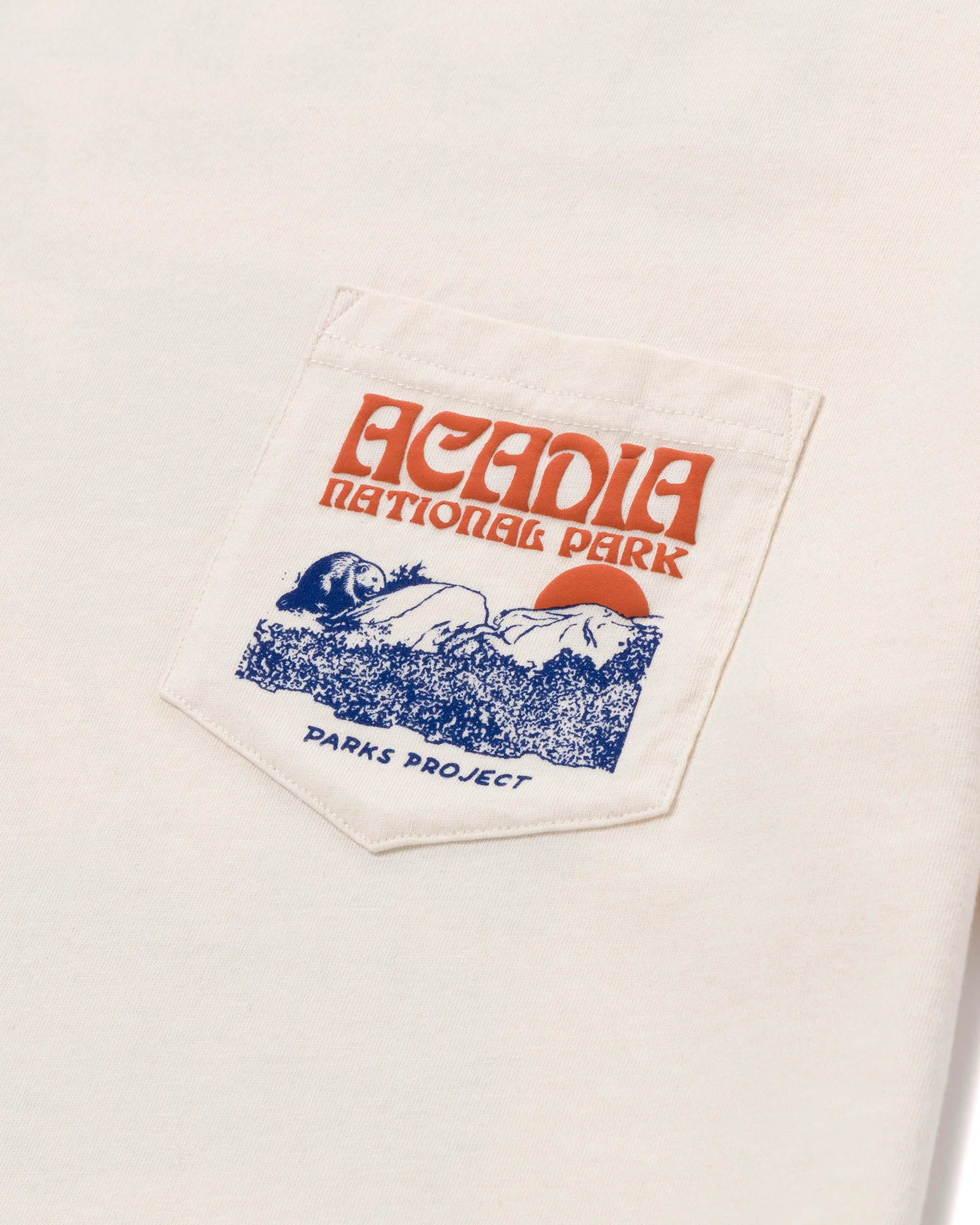 Acadia Puff Print Pocket Tee - Image 4