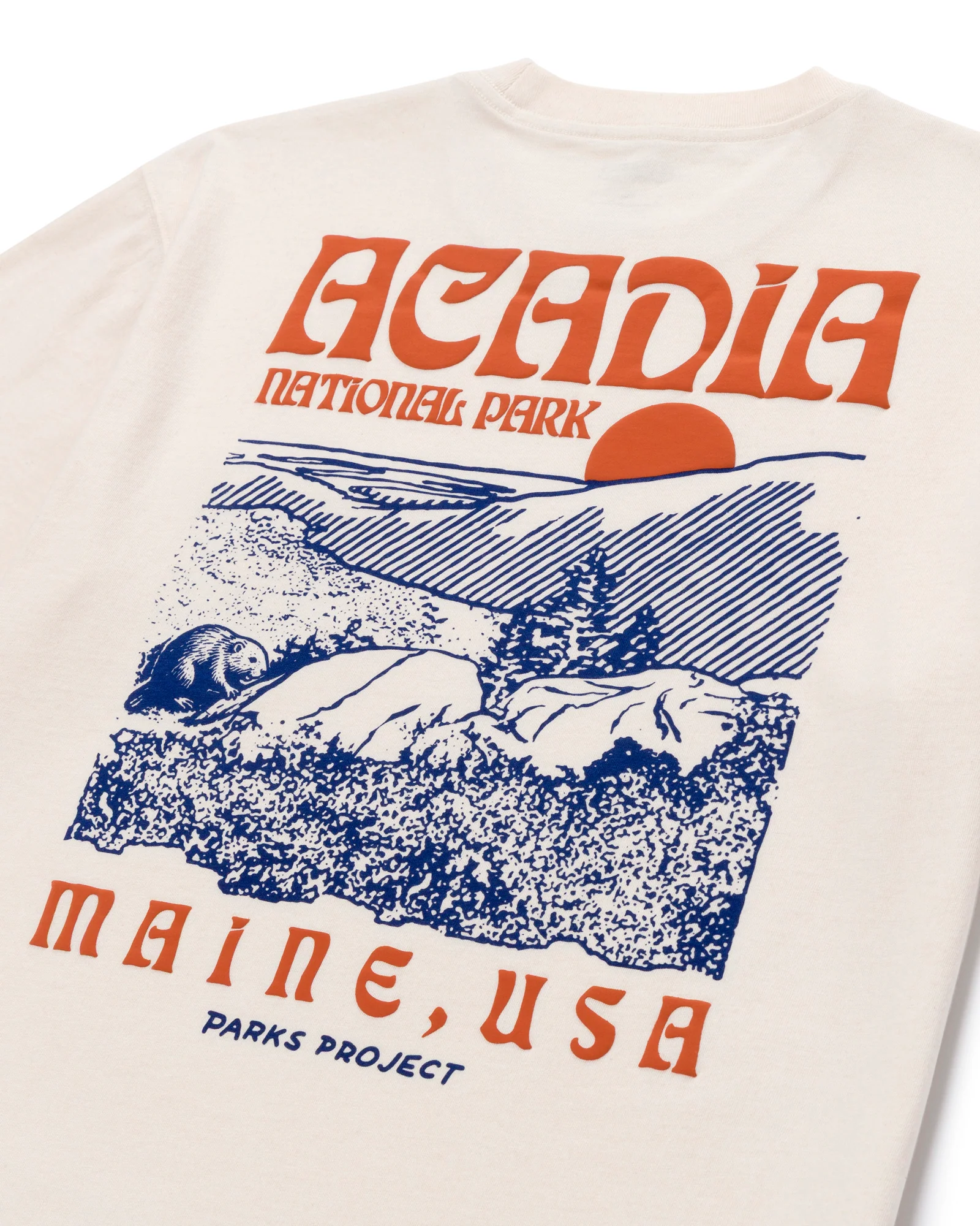 Acadia Puff Print Pocket Tee - Image 5