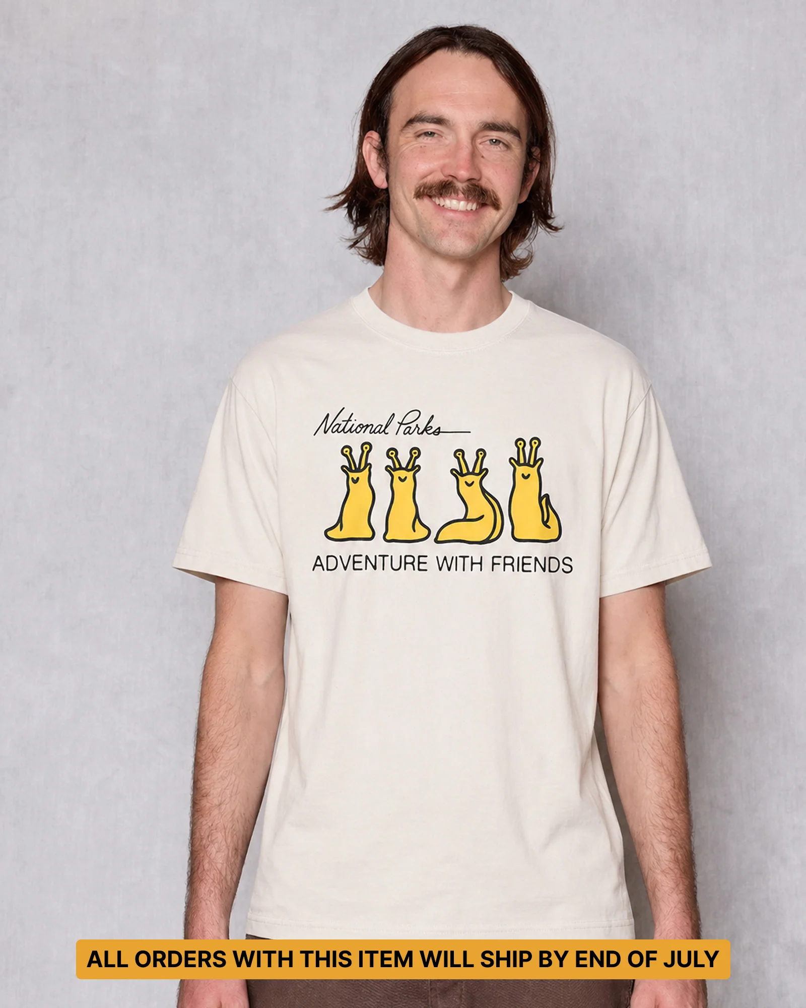Adventure with Friends Banana Slug Tee - Image 7