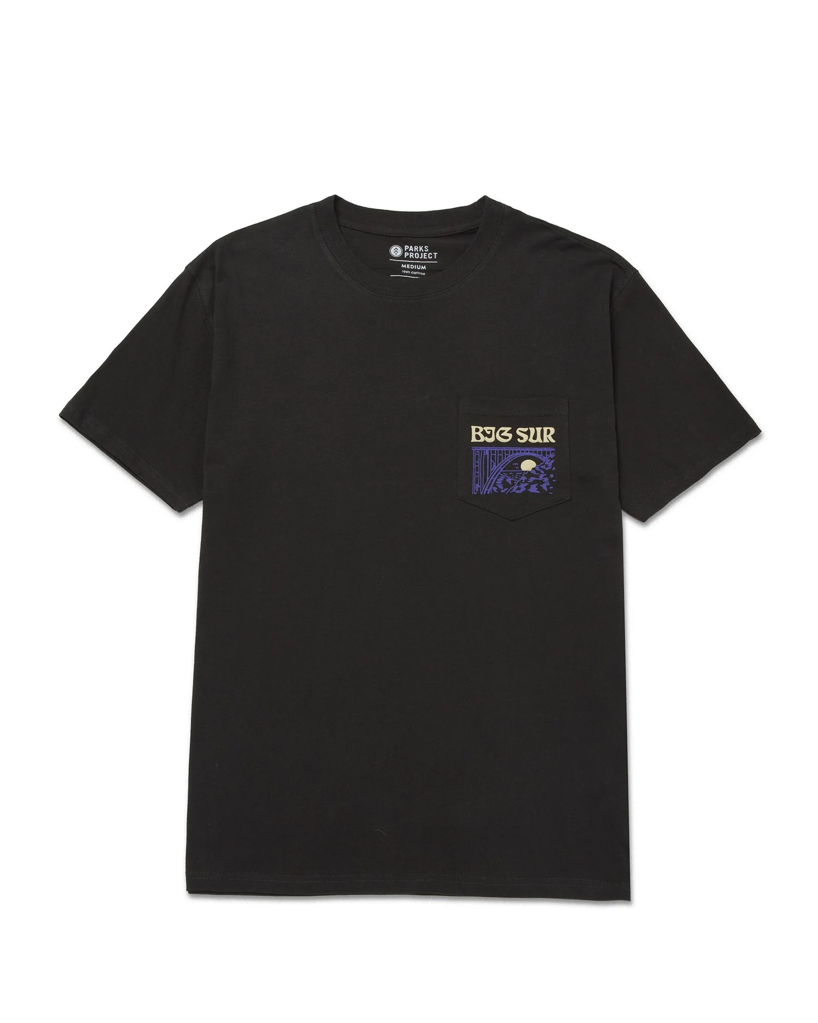 Big Sur Bridges Puff Print Pocket Tee - Image 4