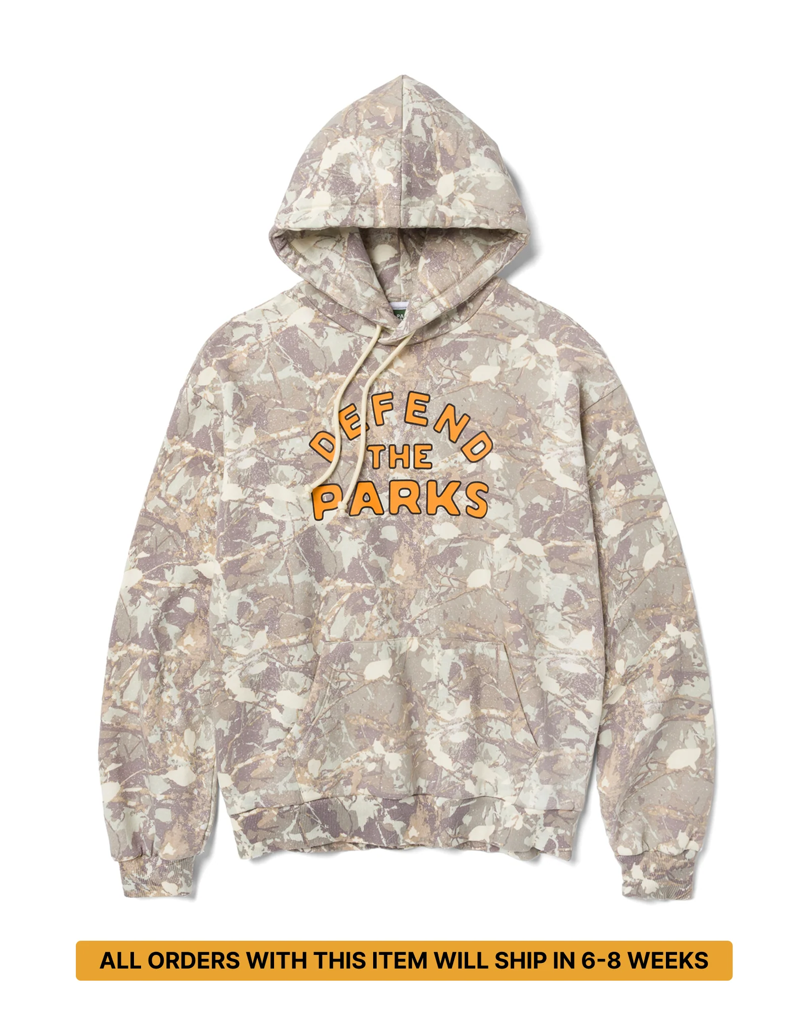Defend the Parks Bear Hoodie - Image 4