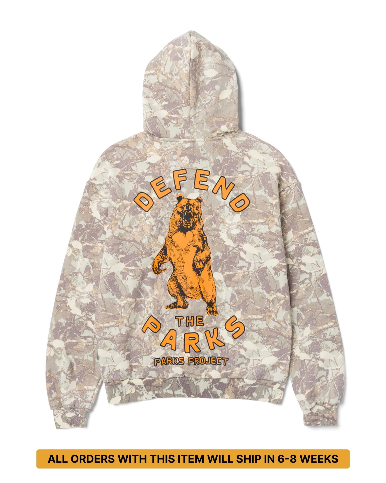 Defend the Parks Bear Hoodie - Image 5
