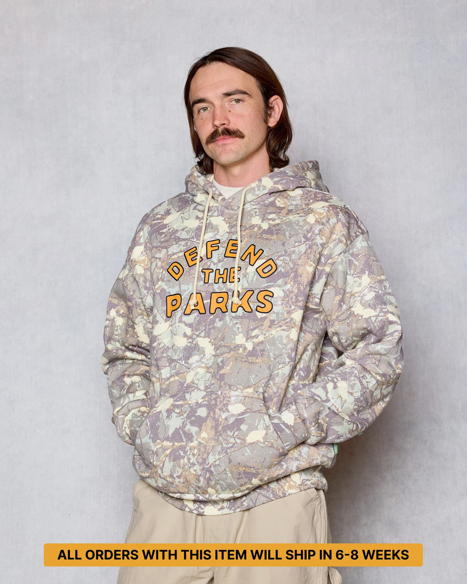 Defend the Parks Bear Hoodie - Image 6
