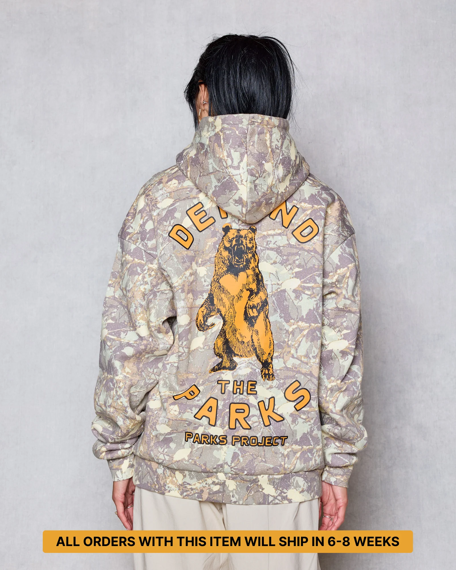 Defend the Parks Bear Hoodie - Image 7