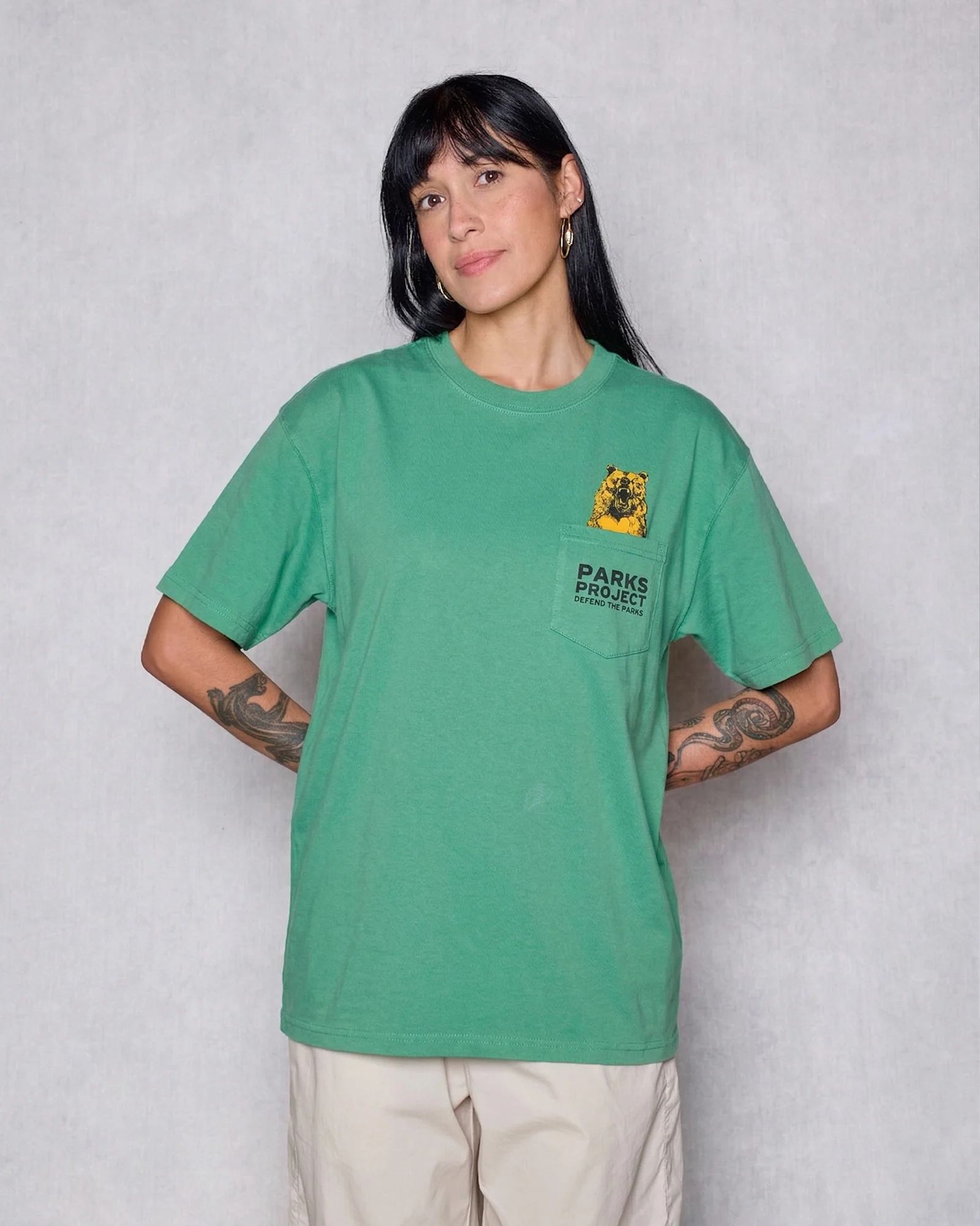 Defend the Parks Bear Pocket Tee - Image 14