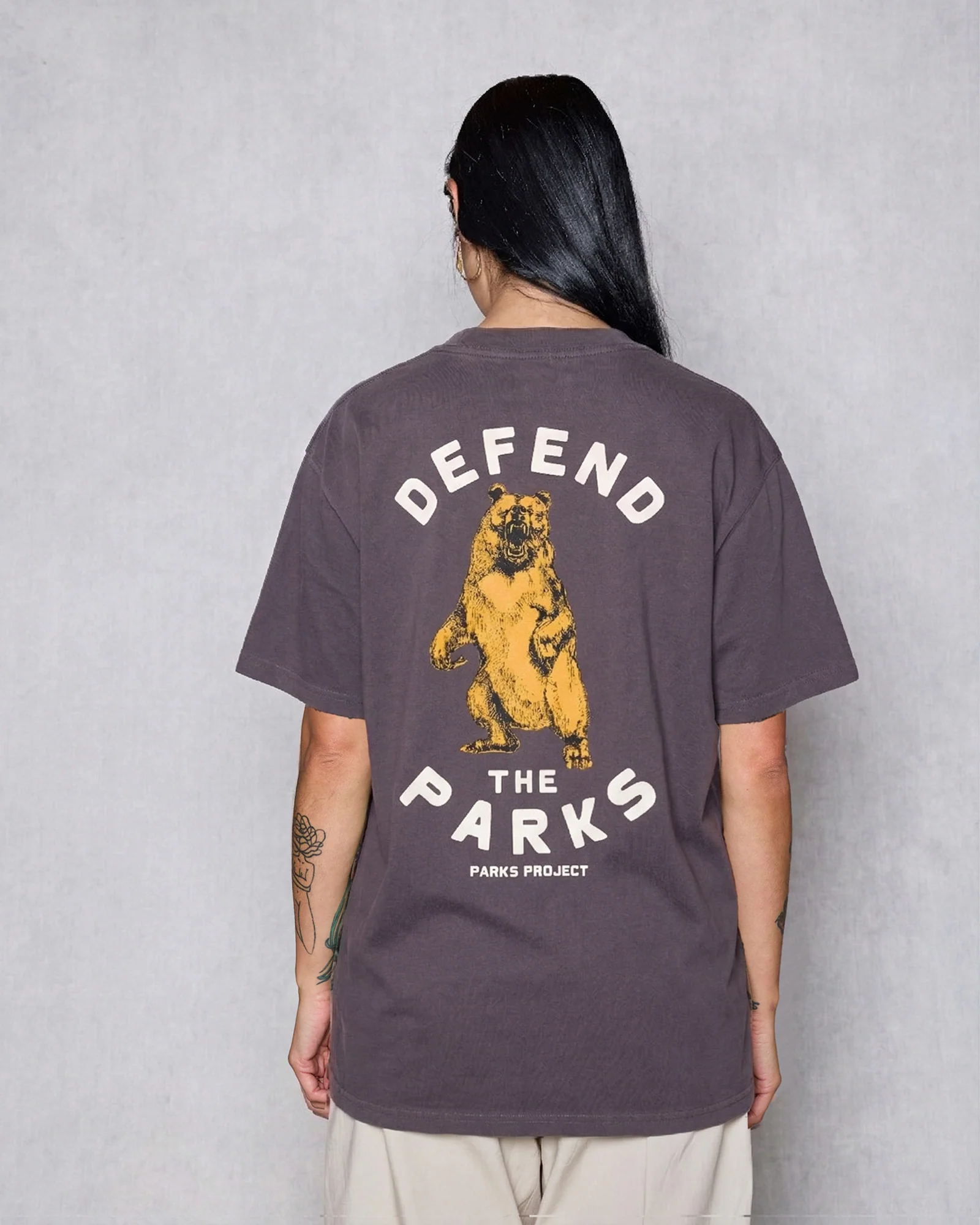 Defend the Parks Bear Pocket Tee - Image 3