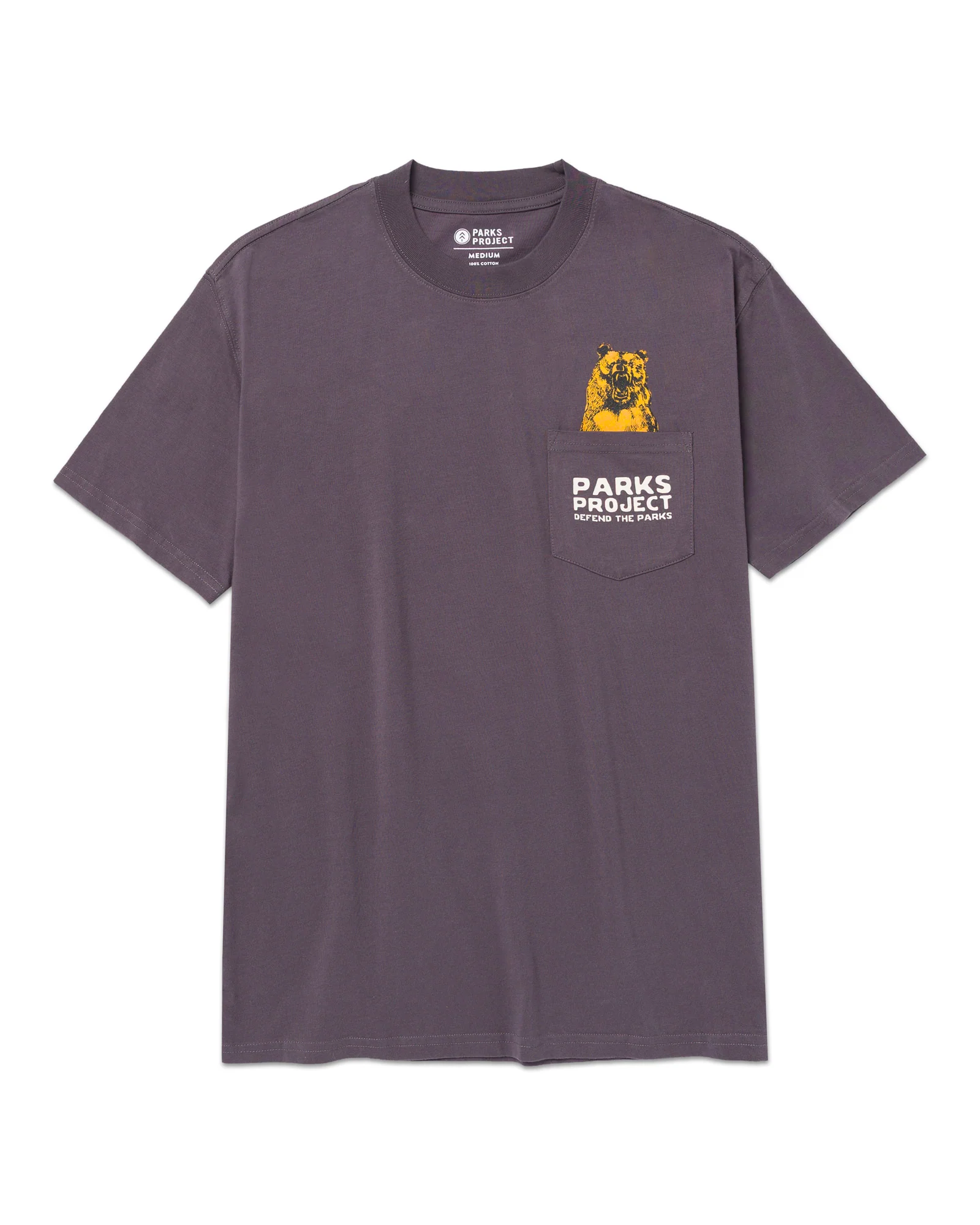 Defend the Parks Bear Pocket Tee - Image 4