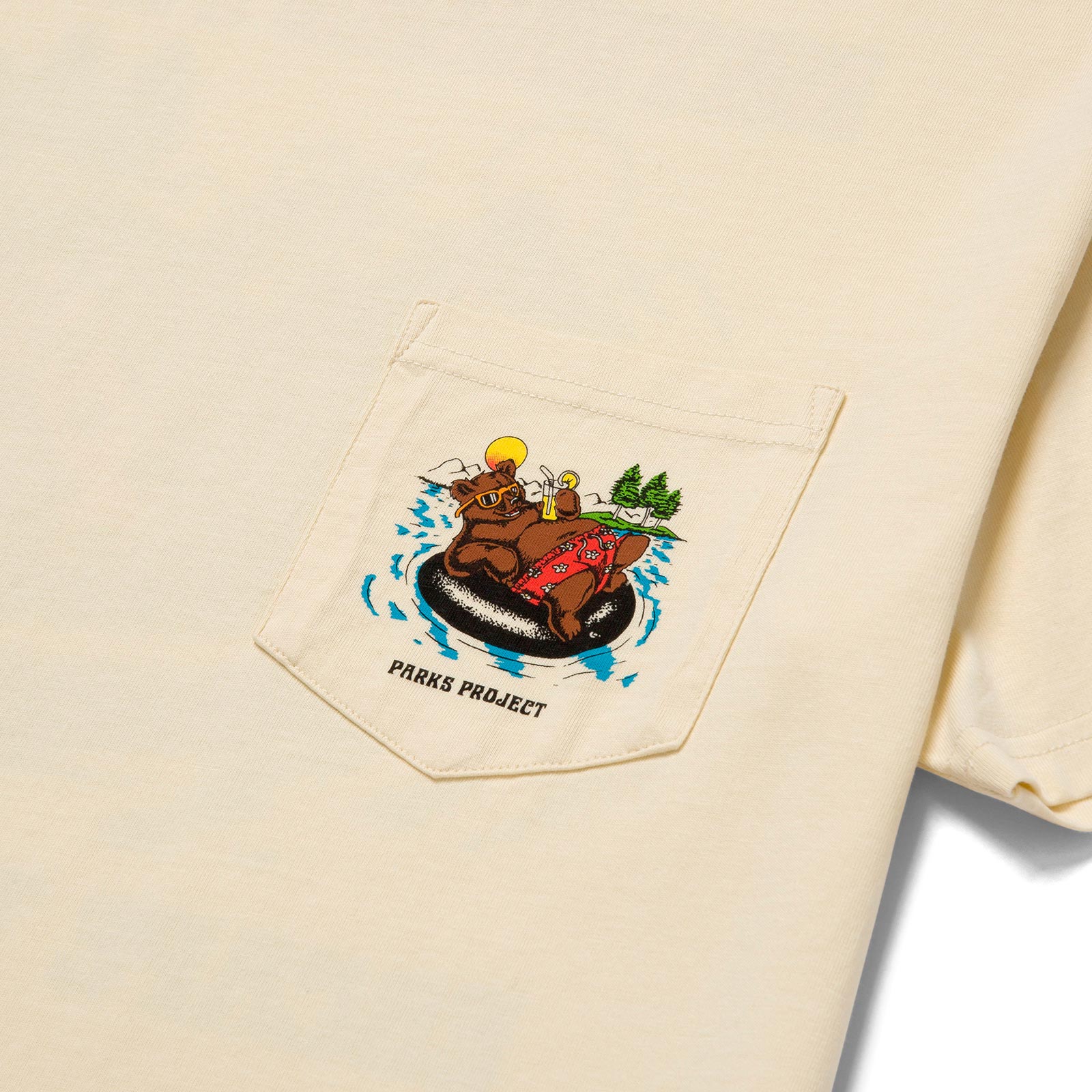 Escape to Nature Bear Float Pocket Tee - Image 5