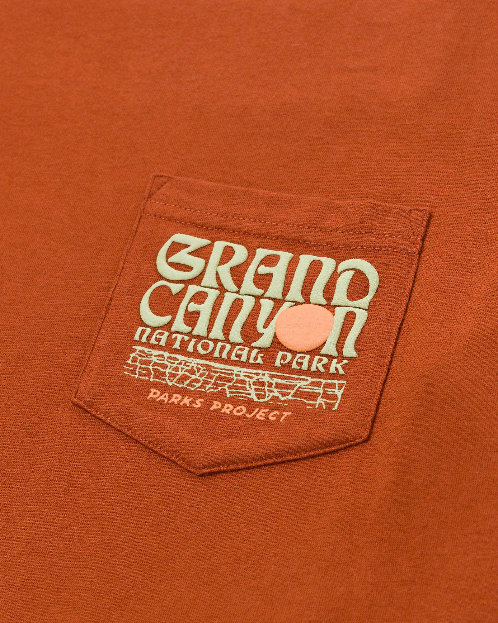 Grand Canyon Puff Print Pocket Tee - Image 4