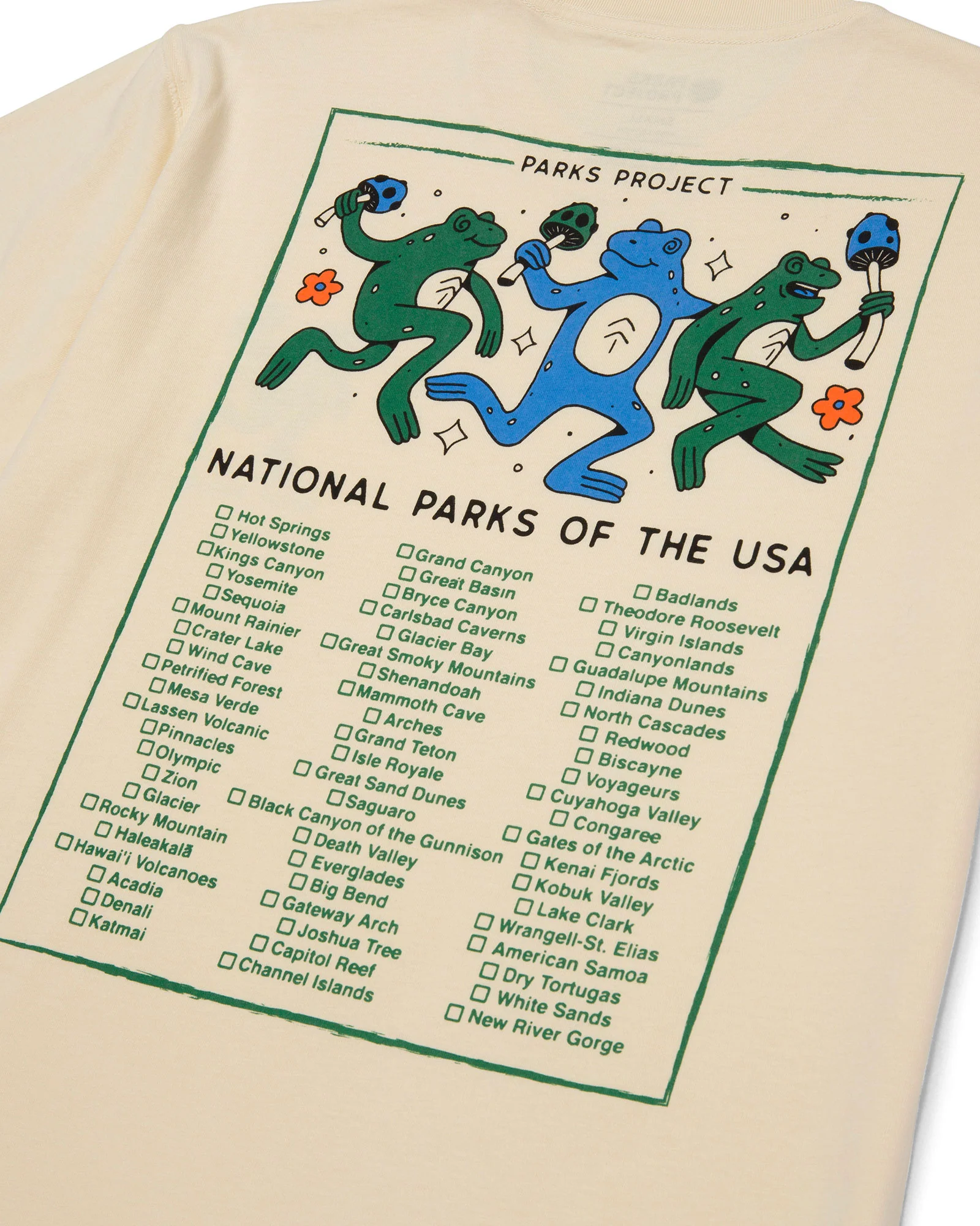 Great Outdoors Dancin' Frogs Checklist Tee - Image 4