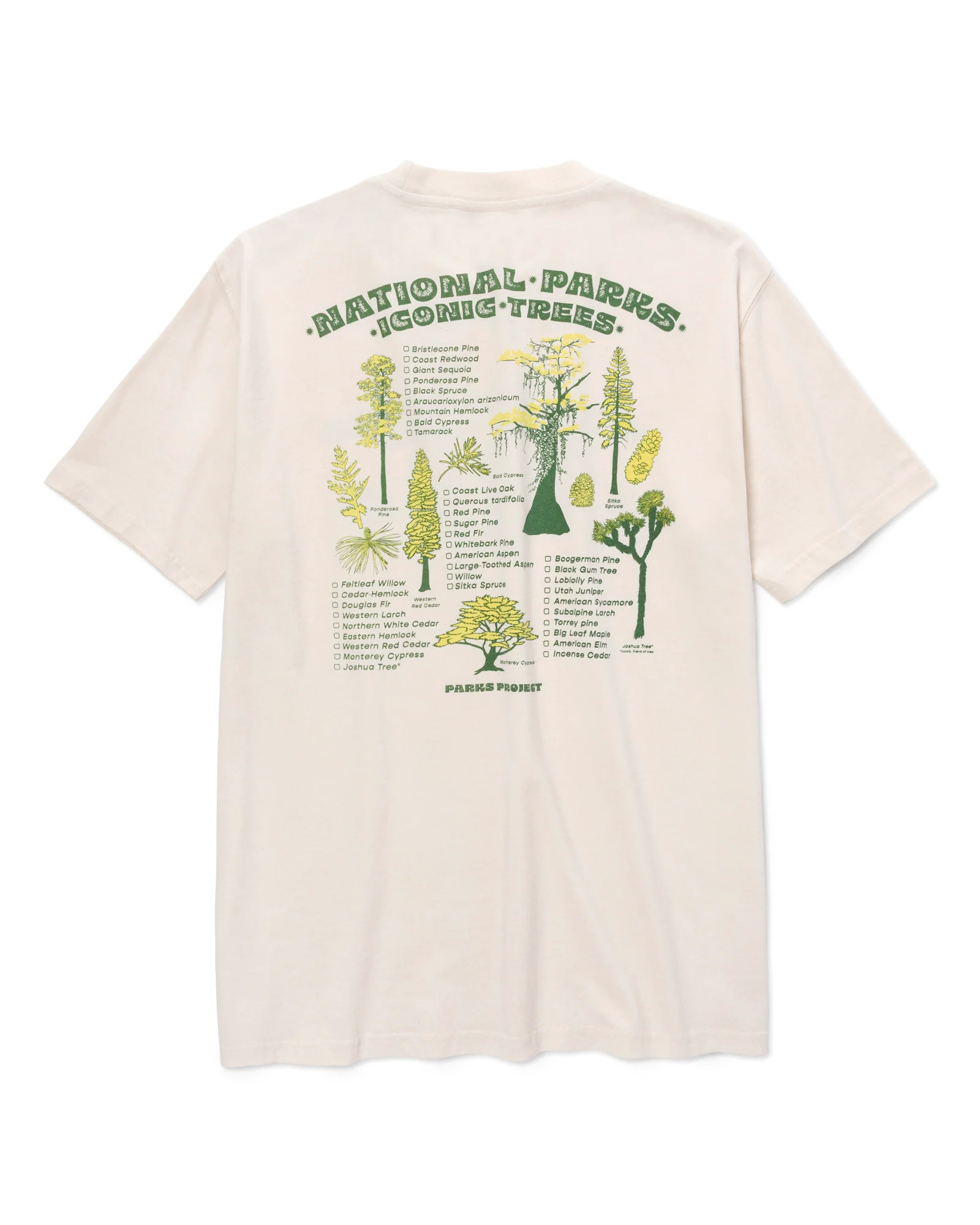 Iconic Trees Checklist Tee - Image 5