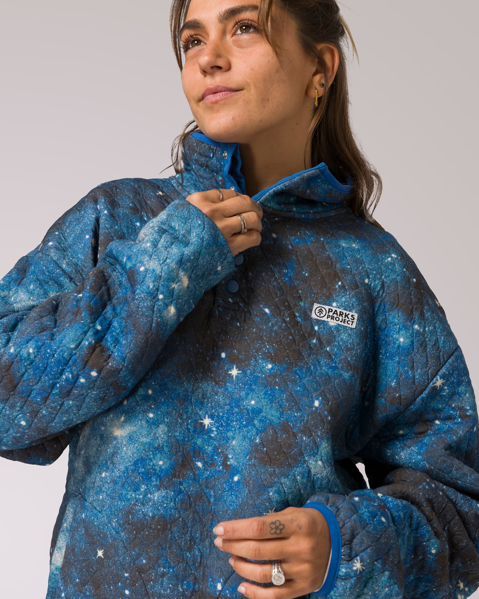 Joshua Tree Dark Sky Quilted Pullover - Image 9
