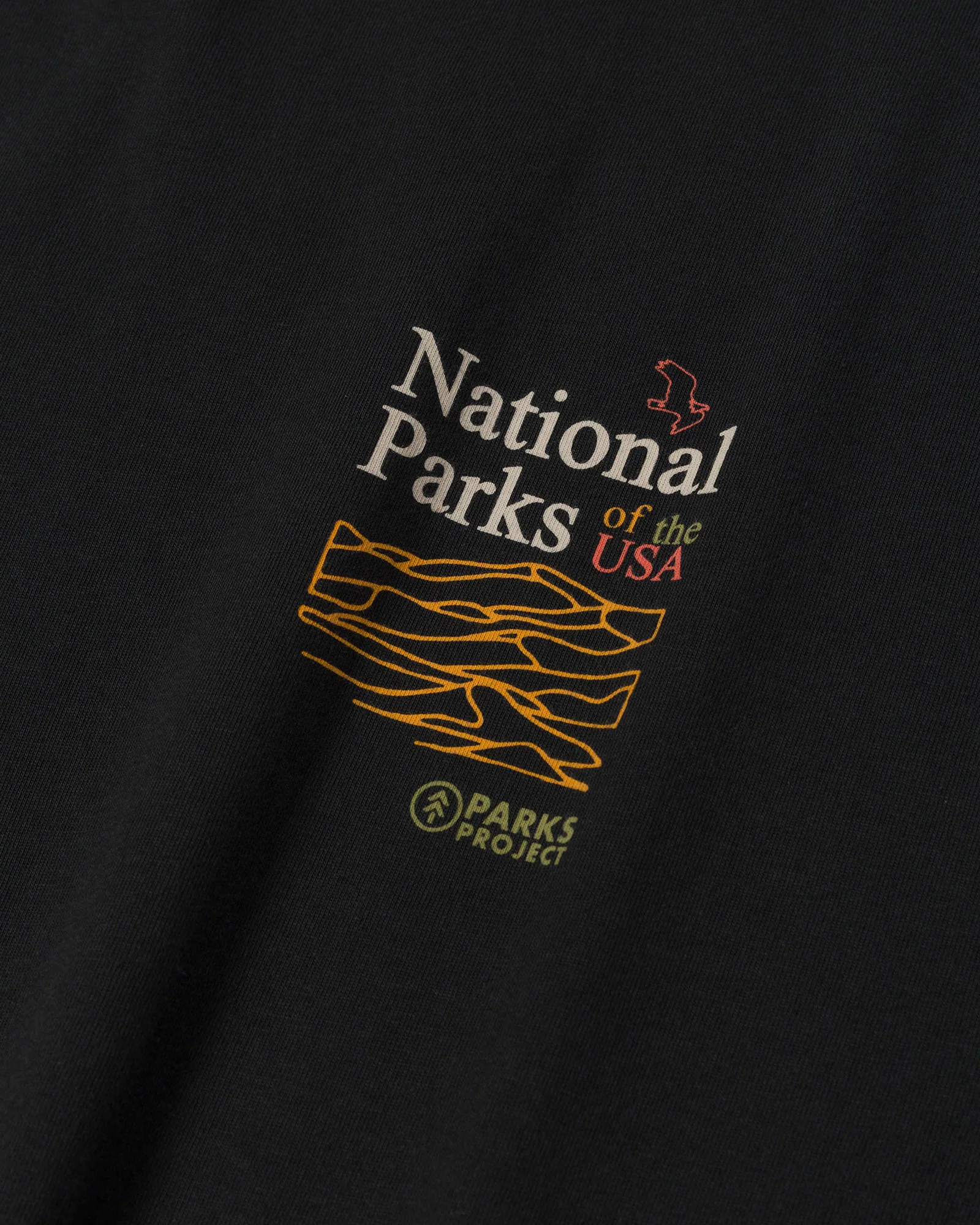 National Parks Outline Checklist Tee - Image 4