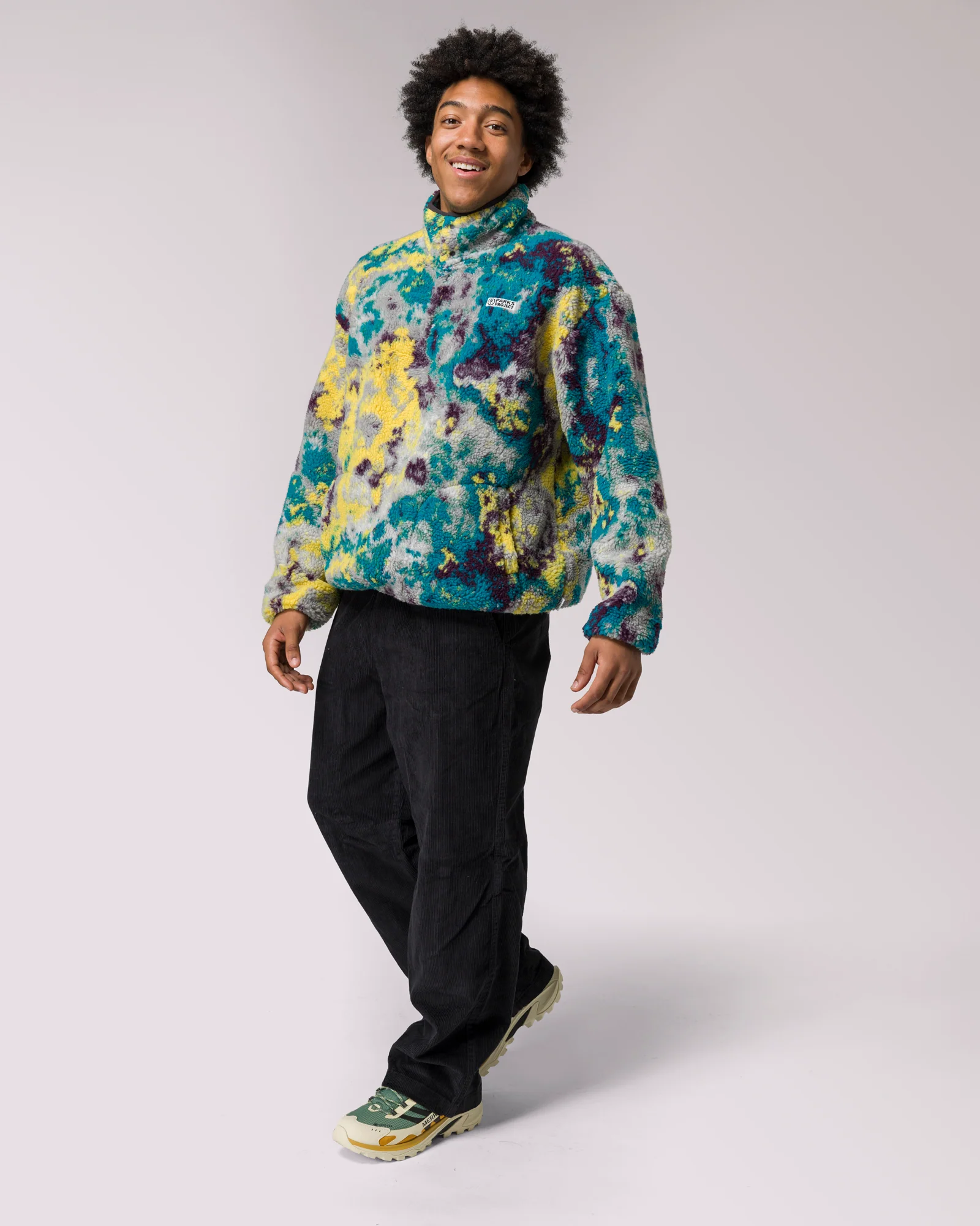 Olympic Lichen High Pile Fleece - Image 6