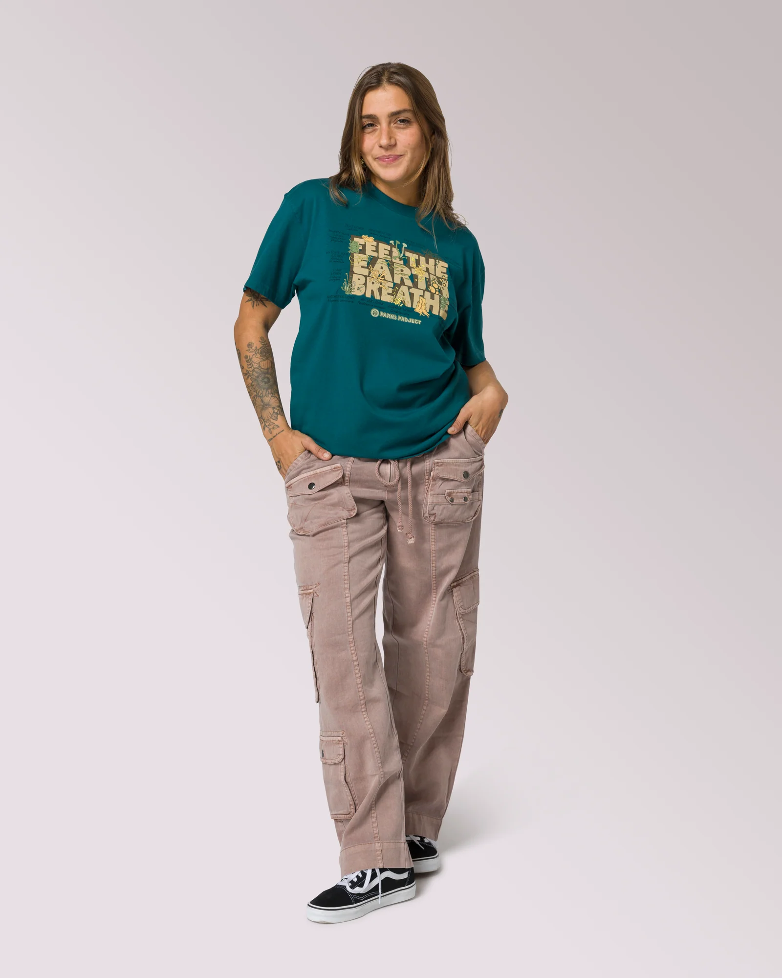 Olympic Lichen Script Tee - Image 3