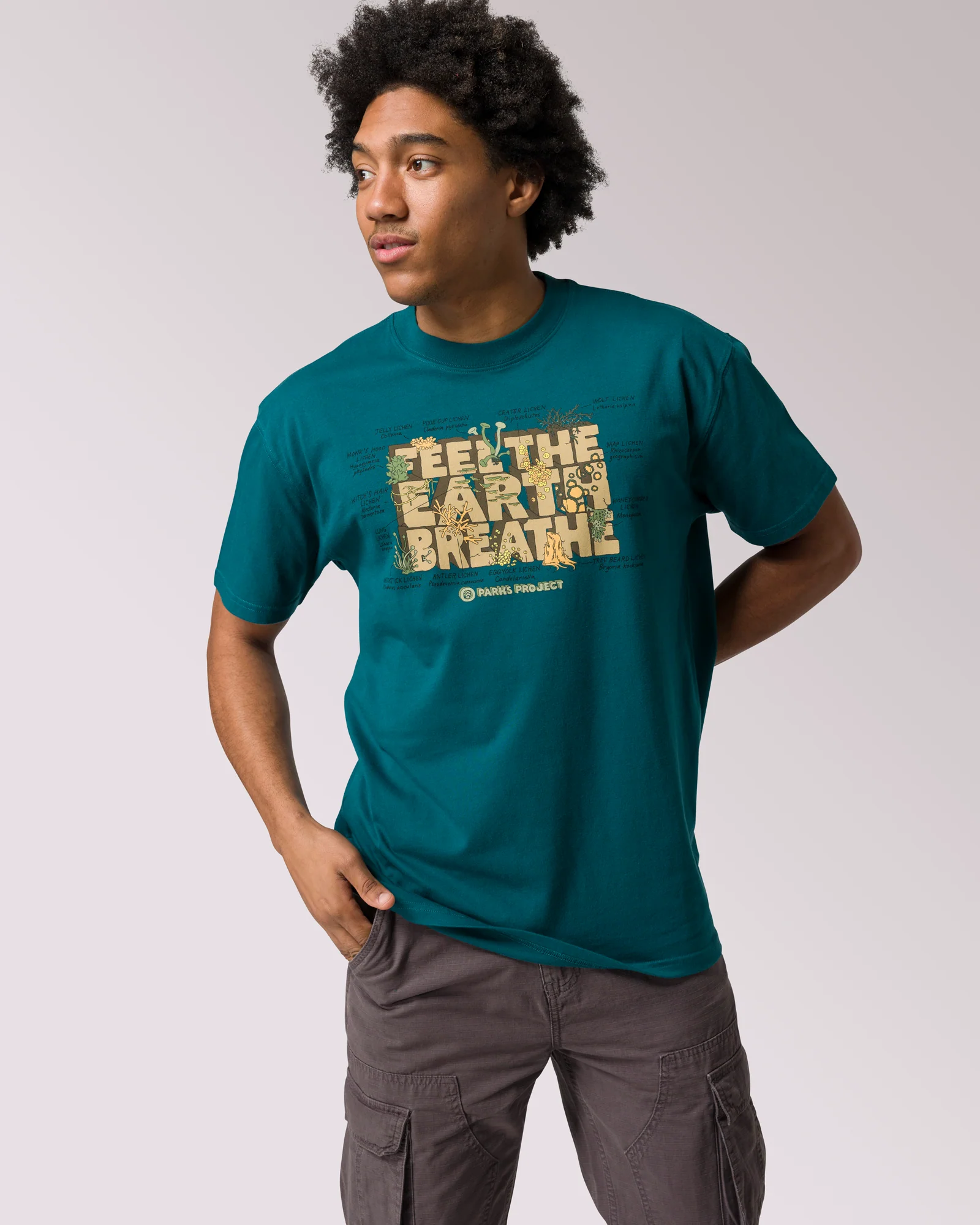 Olympic Lichen Script Tee - Image 6
