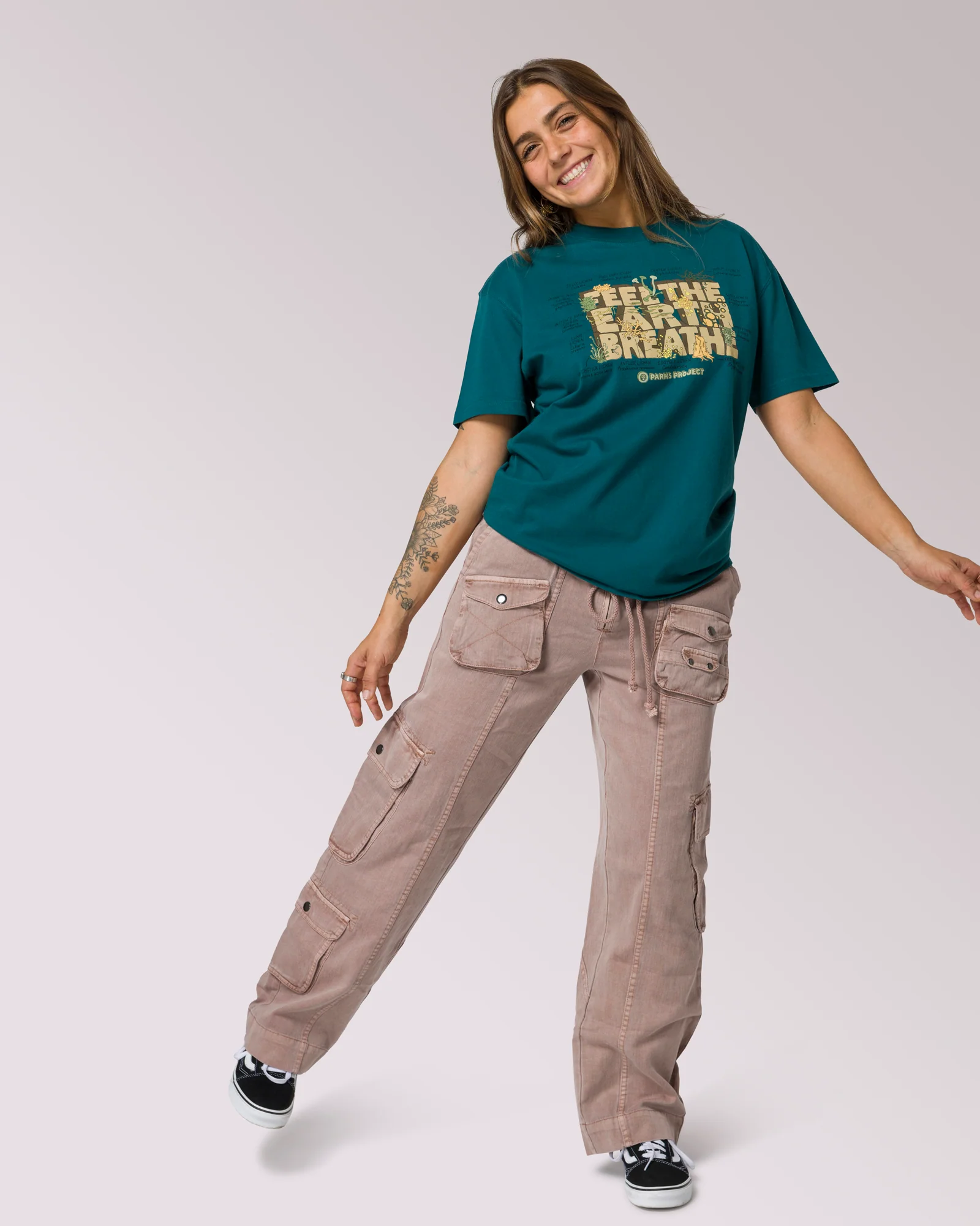 Olympic Lichen Script Tee - Image 7