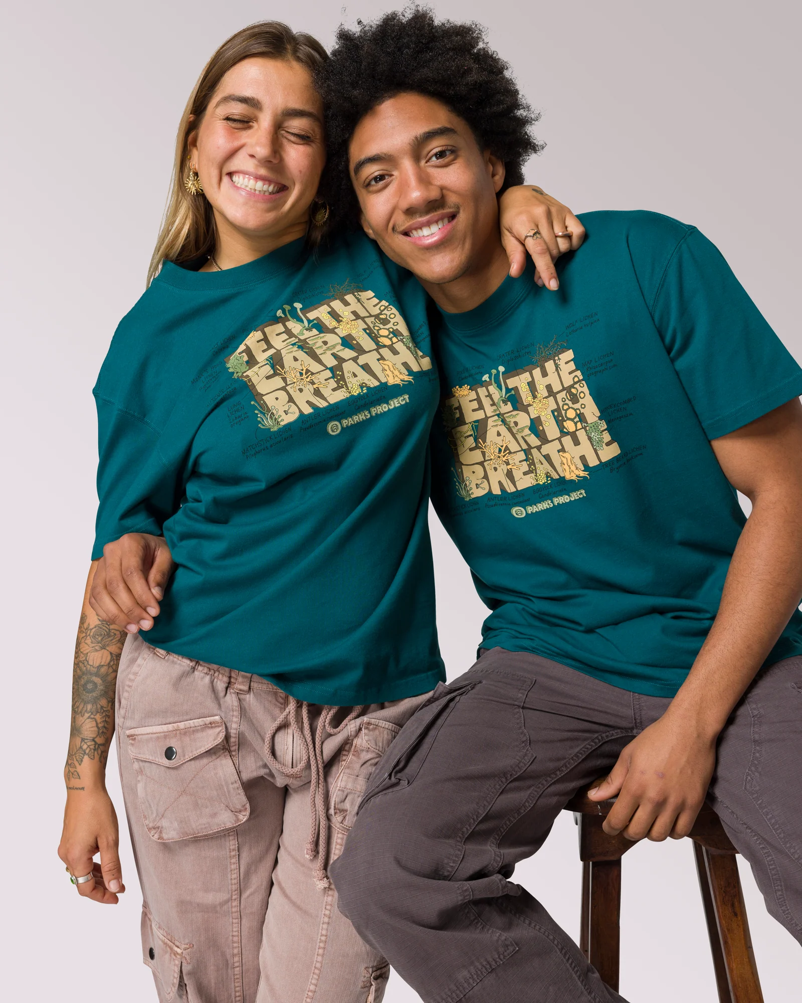 Olympic Lichen Script Tee - Image 8