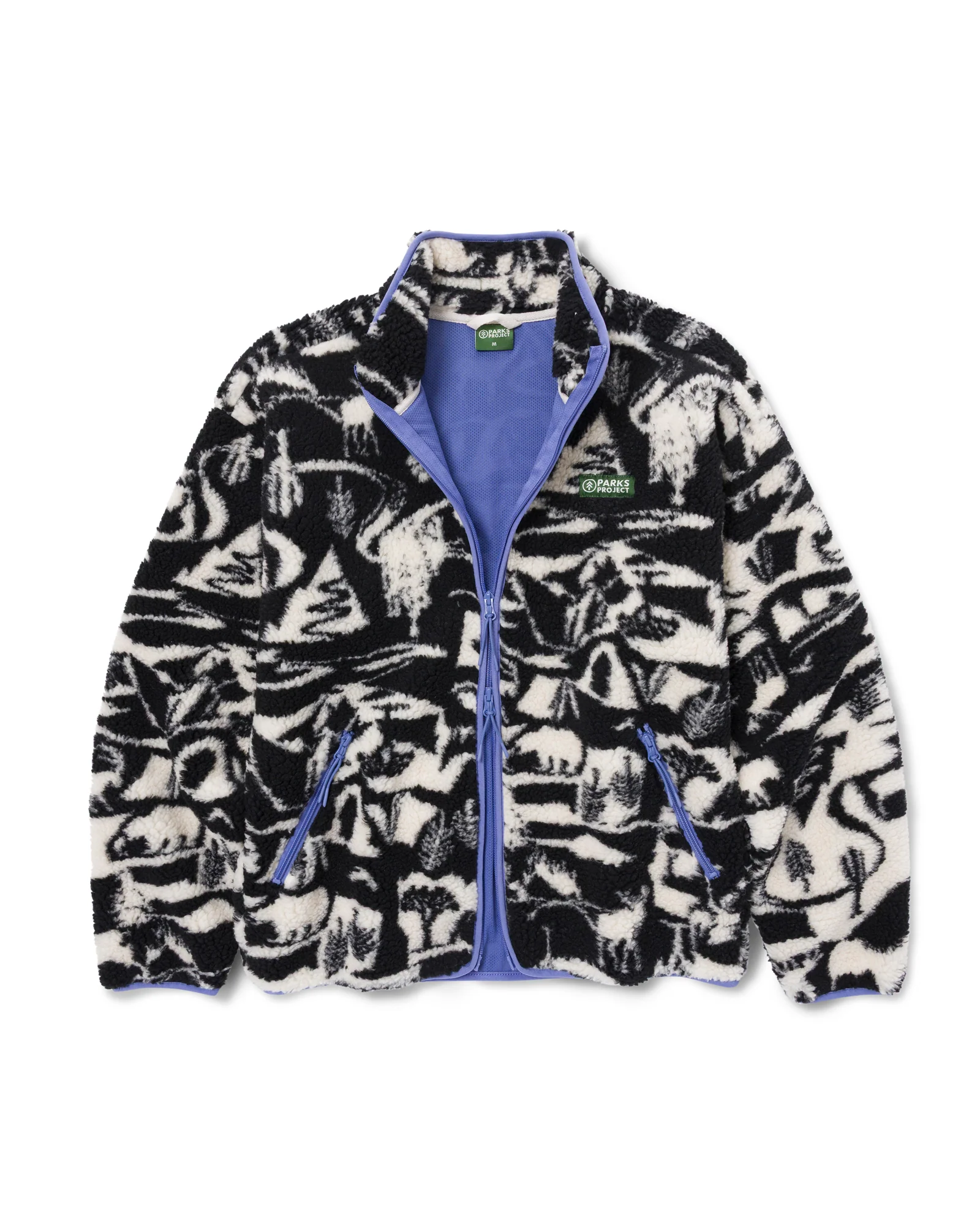 Park Shadows Full Zip High Pile Fleece - Image 3