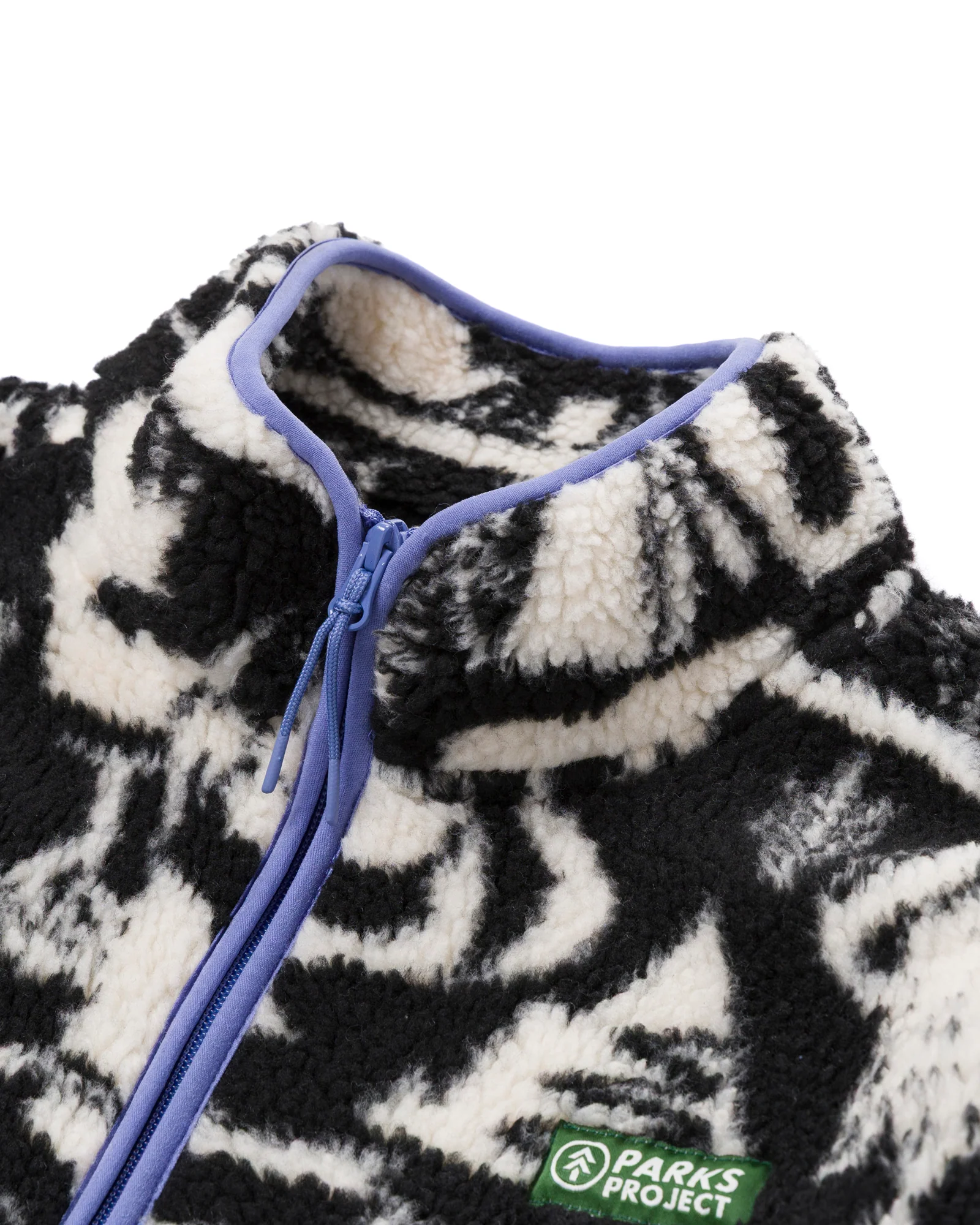 Park Shadows Full Zip High Pile Fleece - Image 4