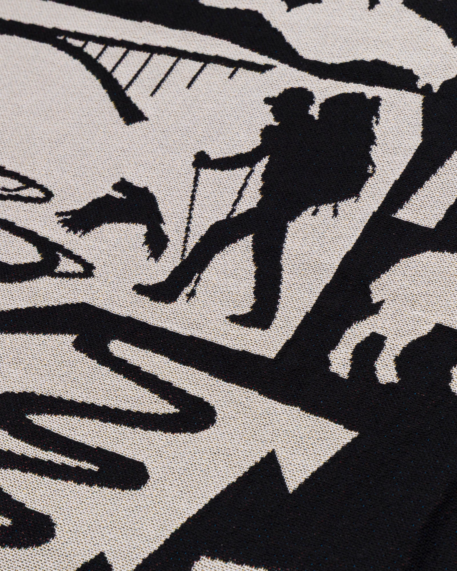 Park Shadows Woven Blanket - Image 3