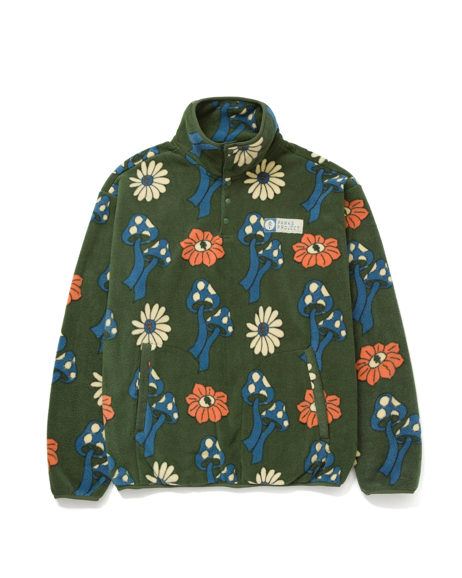 Power to the Parks Shrooms Trail Fleece - Image 2