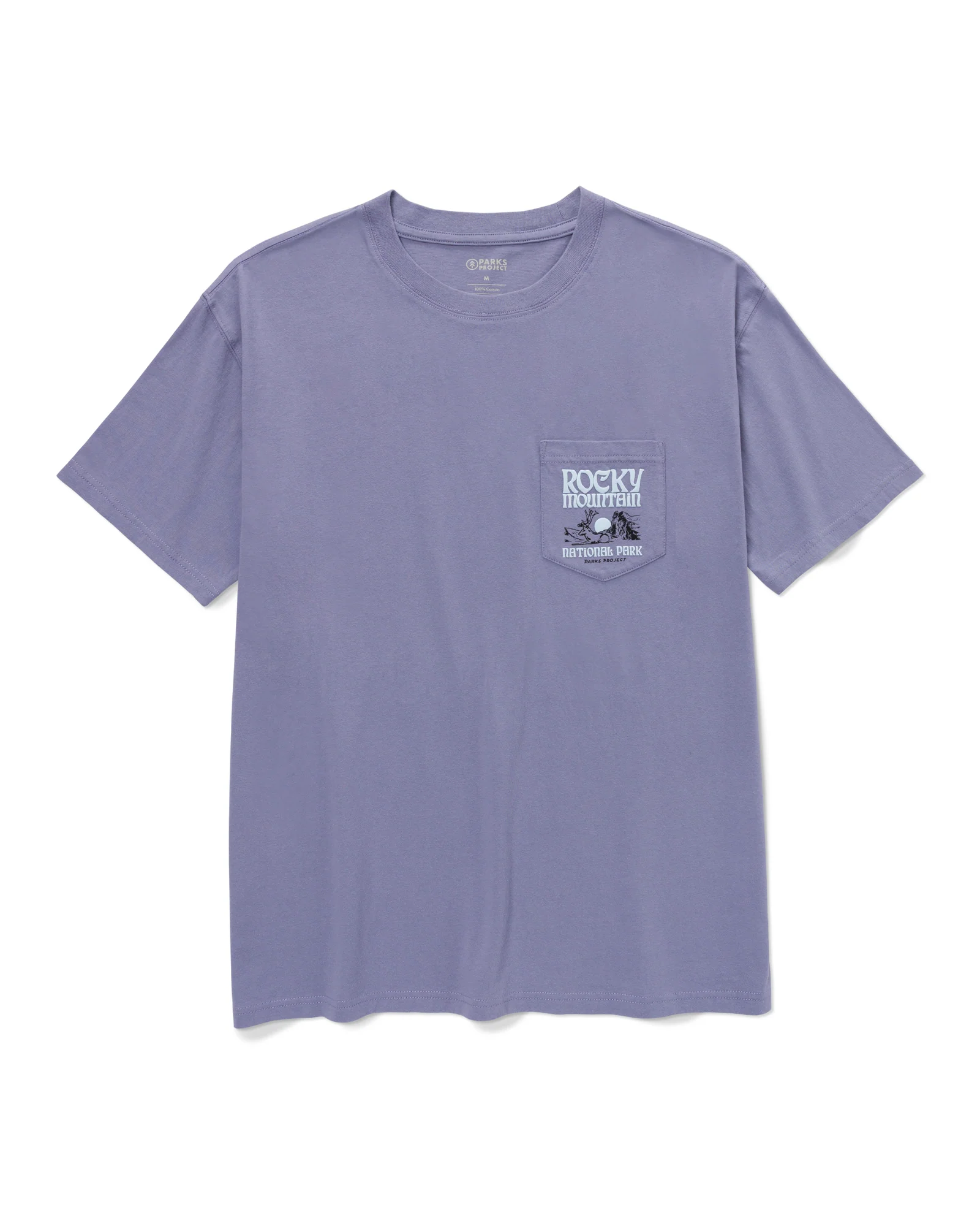 Rocky Mountain Puff Print Pocket Tee - Image 2
