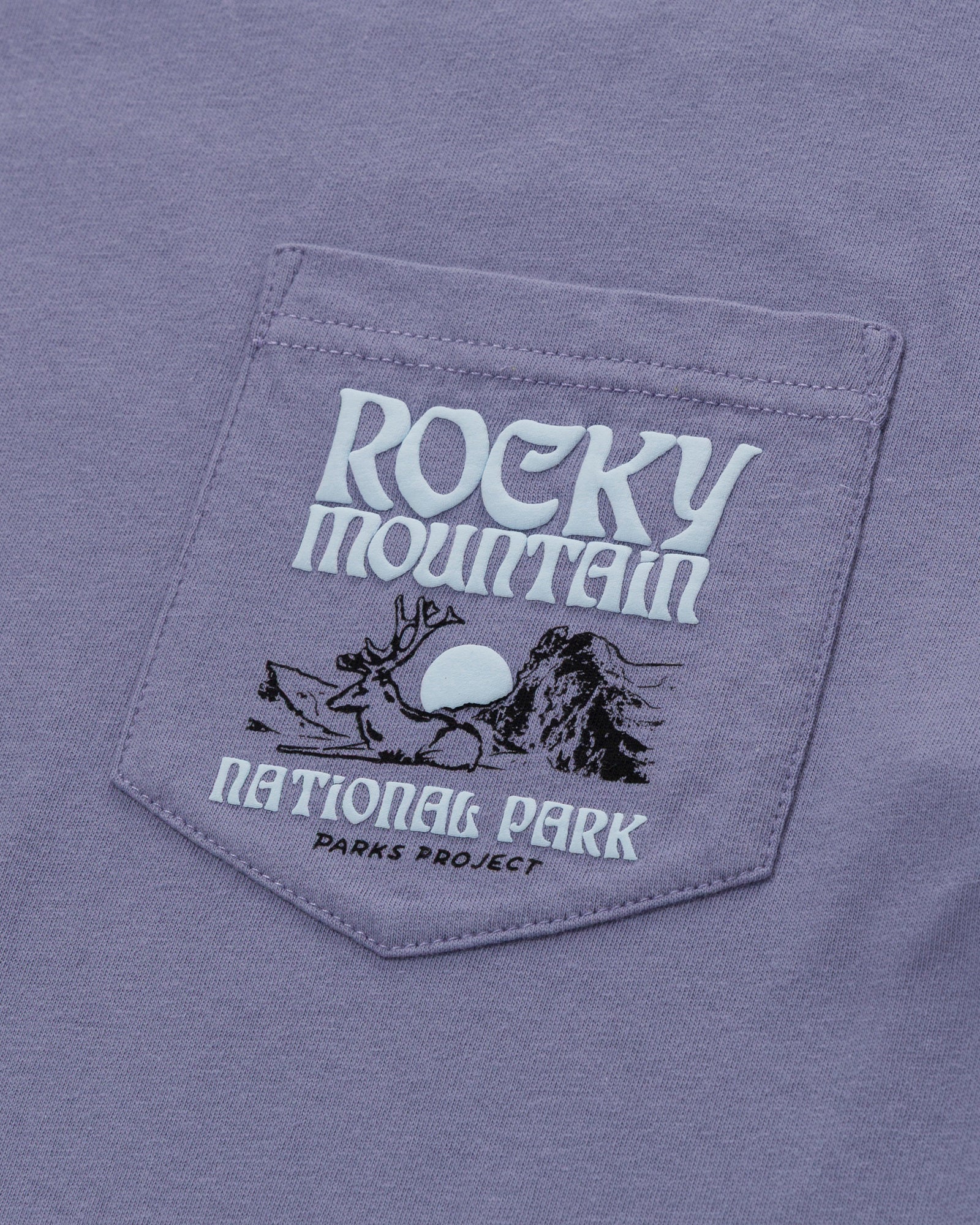 Rocky Mountain Puff Print Pocket Tee - Image 4