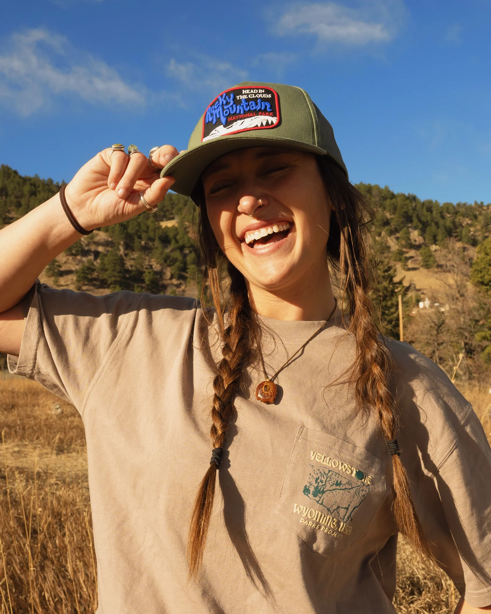 Rocky Mountain Vintage Patch Hat - Image 2