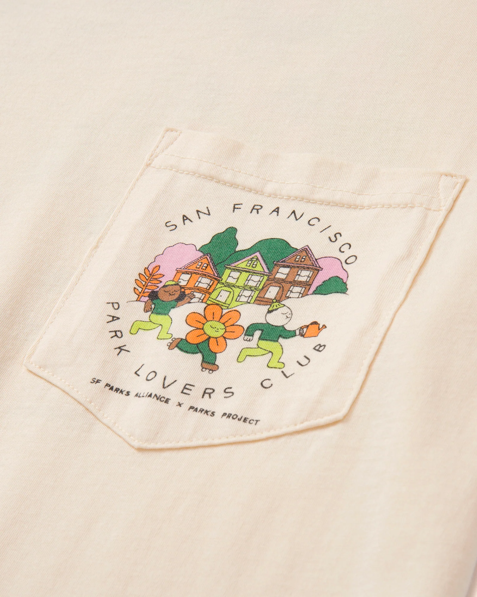 San Francisco Park Lovers Pocket Tee - Image 4