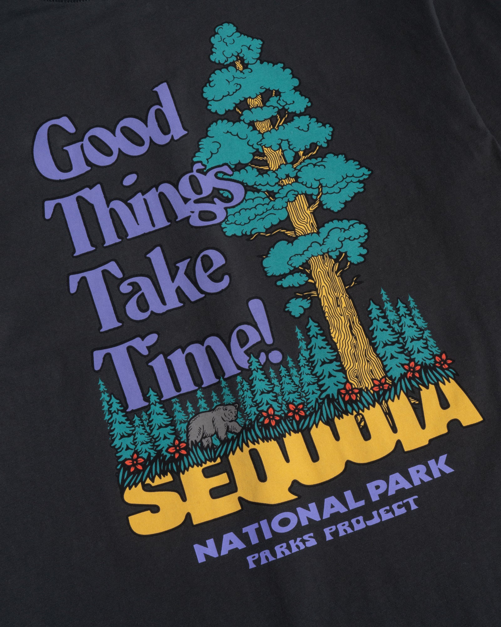 Sequoia Good Things Take Time Long Sleeve Tee - Image 4