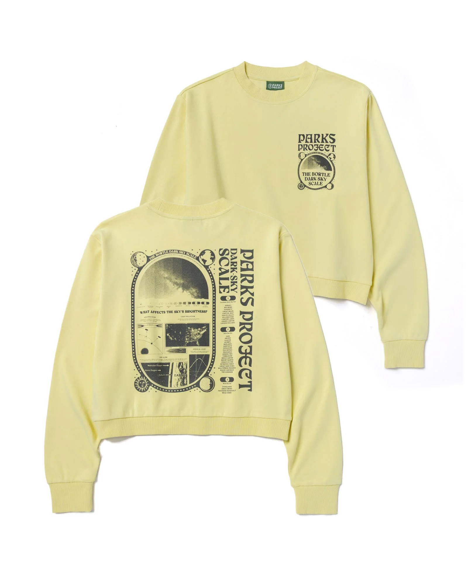 Women's Dark Sky Scale Cropped Crew - Image 4