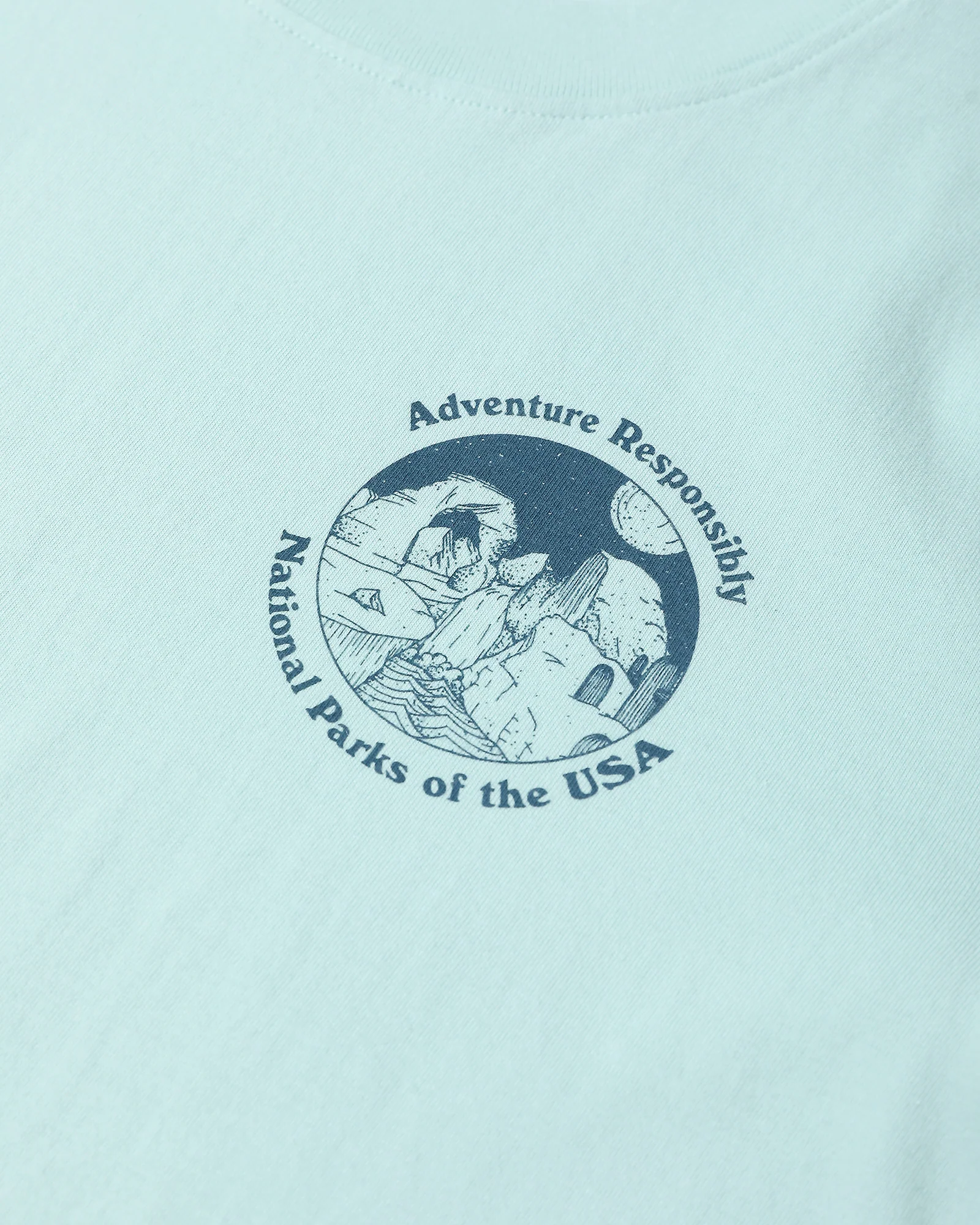 Women's National Parks Fill In Boxy Tee - Image 3