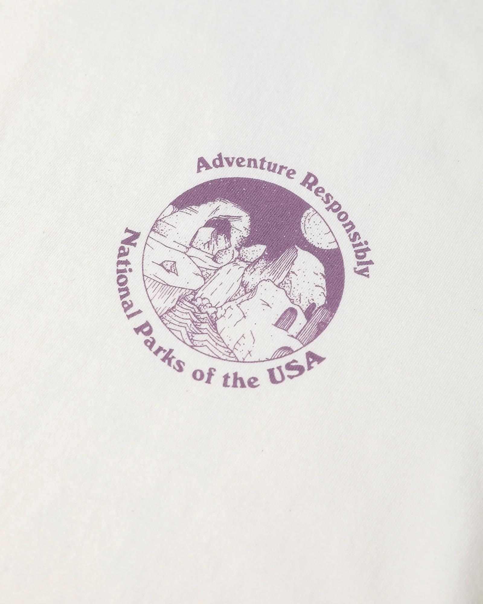 Women's National Parks Fill In Boxy Tee - Image 5