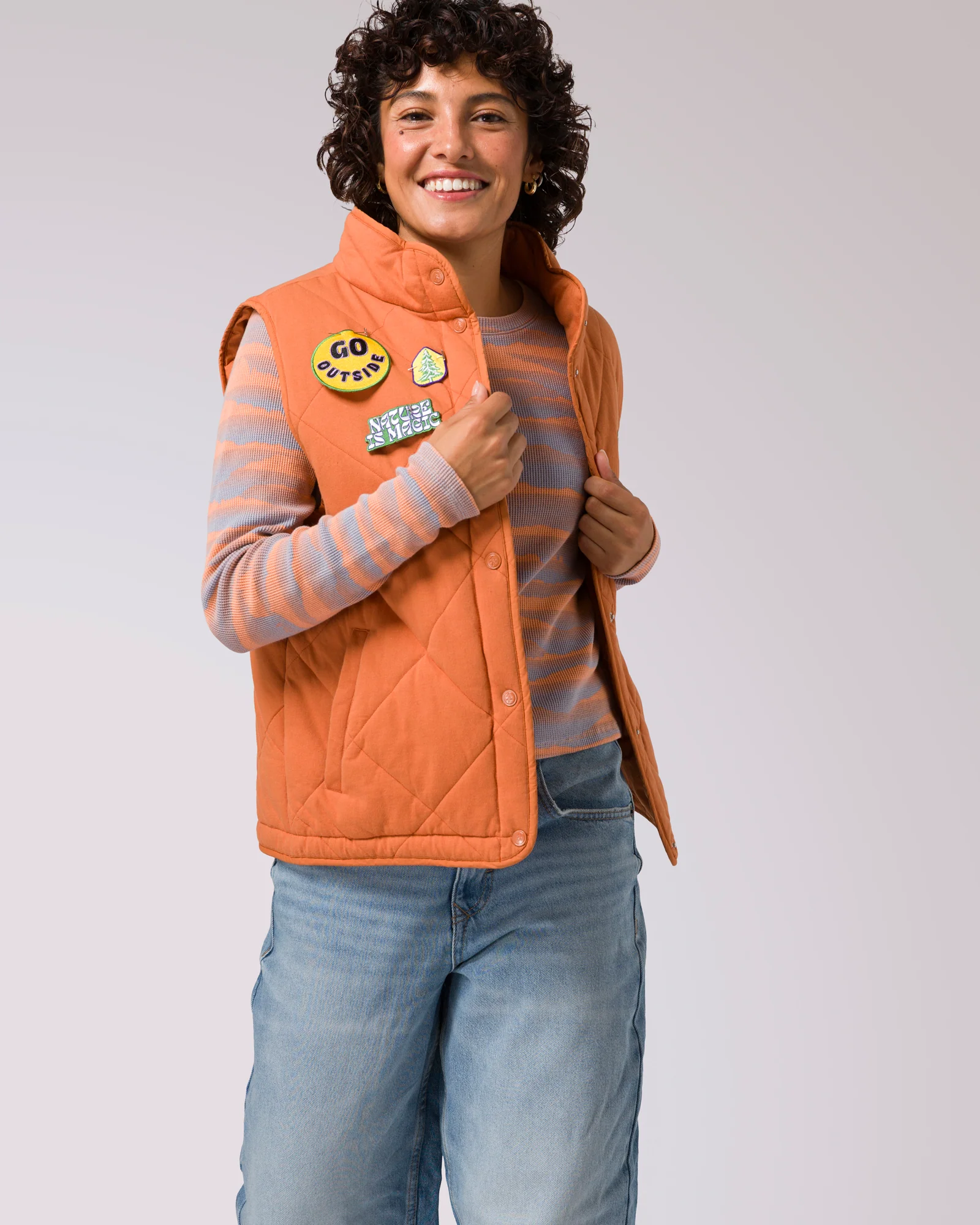 Women's Nature's Magic Puffer Vest - Image 6