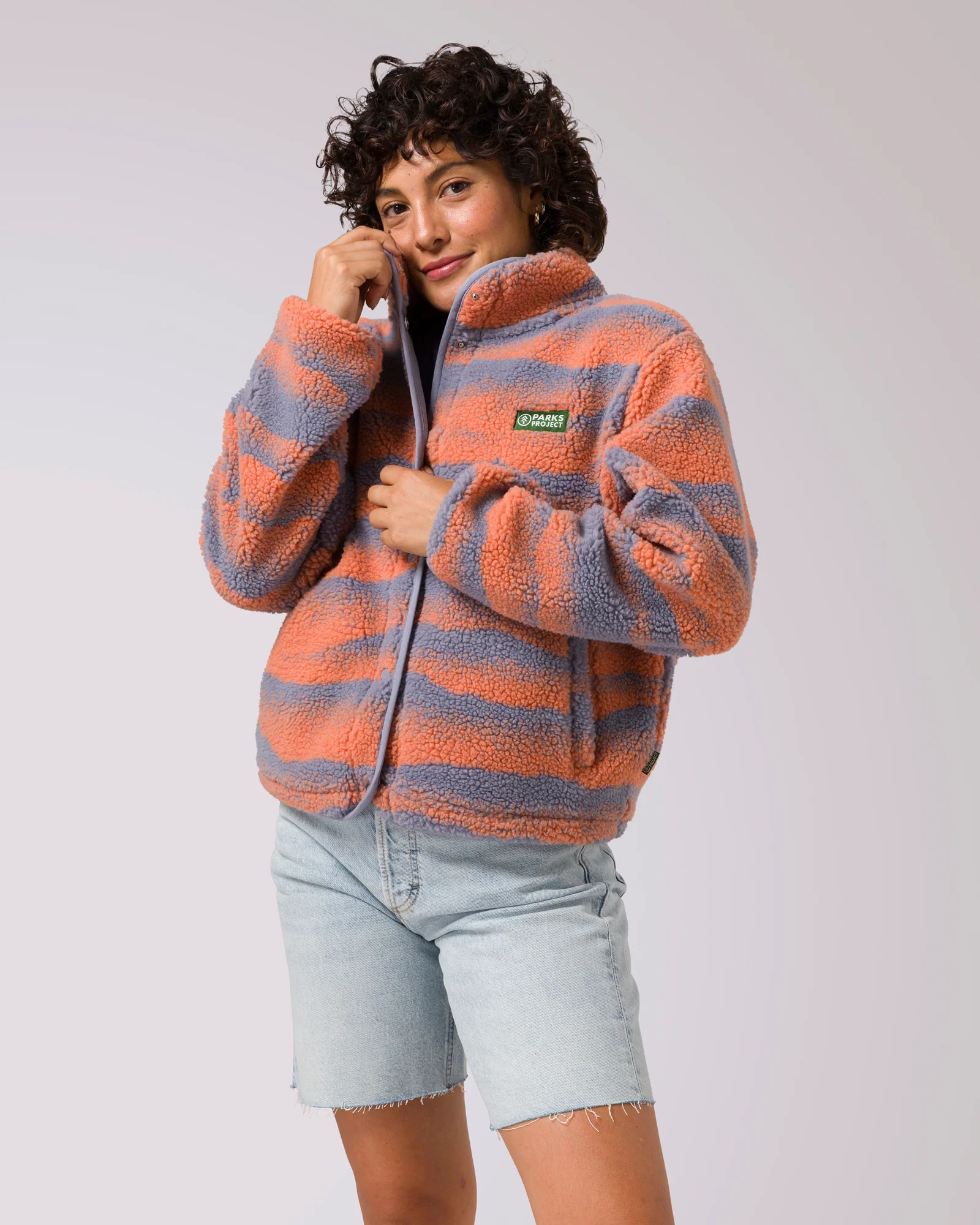 Women's Smoky Mtn. Haze High Pile Fleece Jacket - Image 3