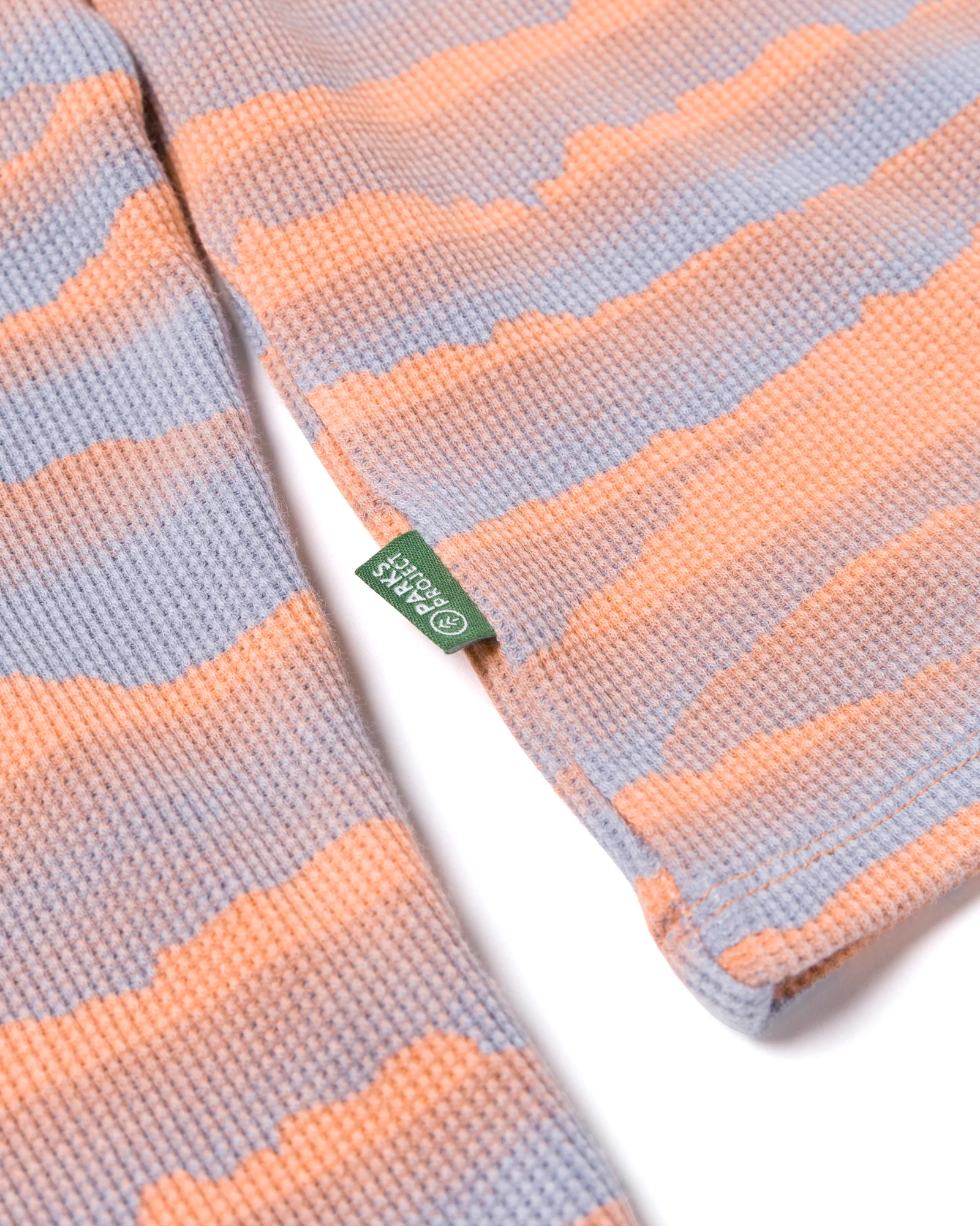 Women's Smoky Mtn. Haze Mini Waffle Tee - Image 8
