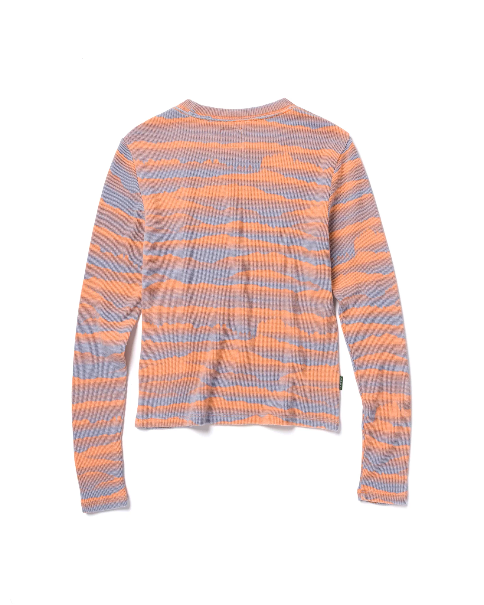 Women's Smoky Mtn. Haze Mini Waffle Tee - Image 9