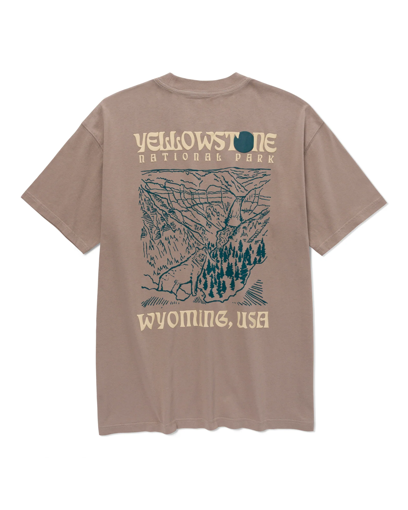 Yellowstone Puff Print Pocket Tee - Image 5