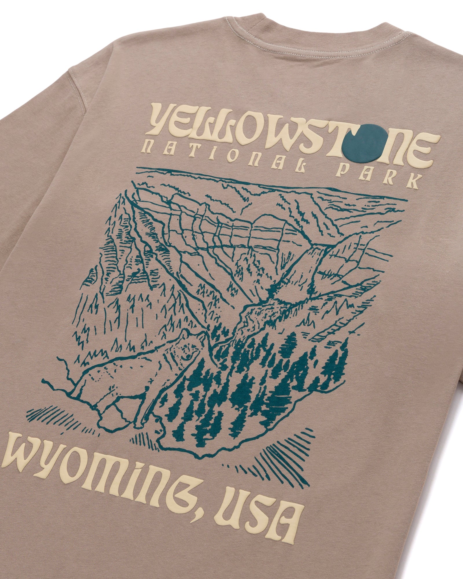 Yellowstone Puff Print Pocket Tee - Image 7