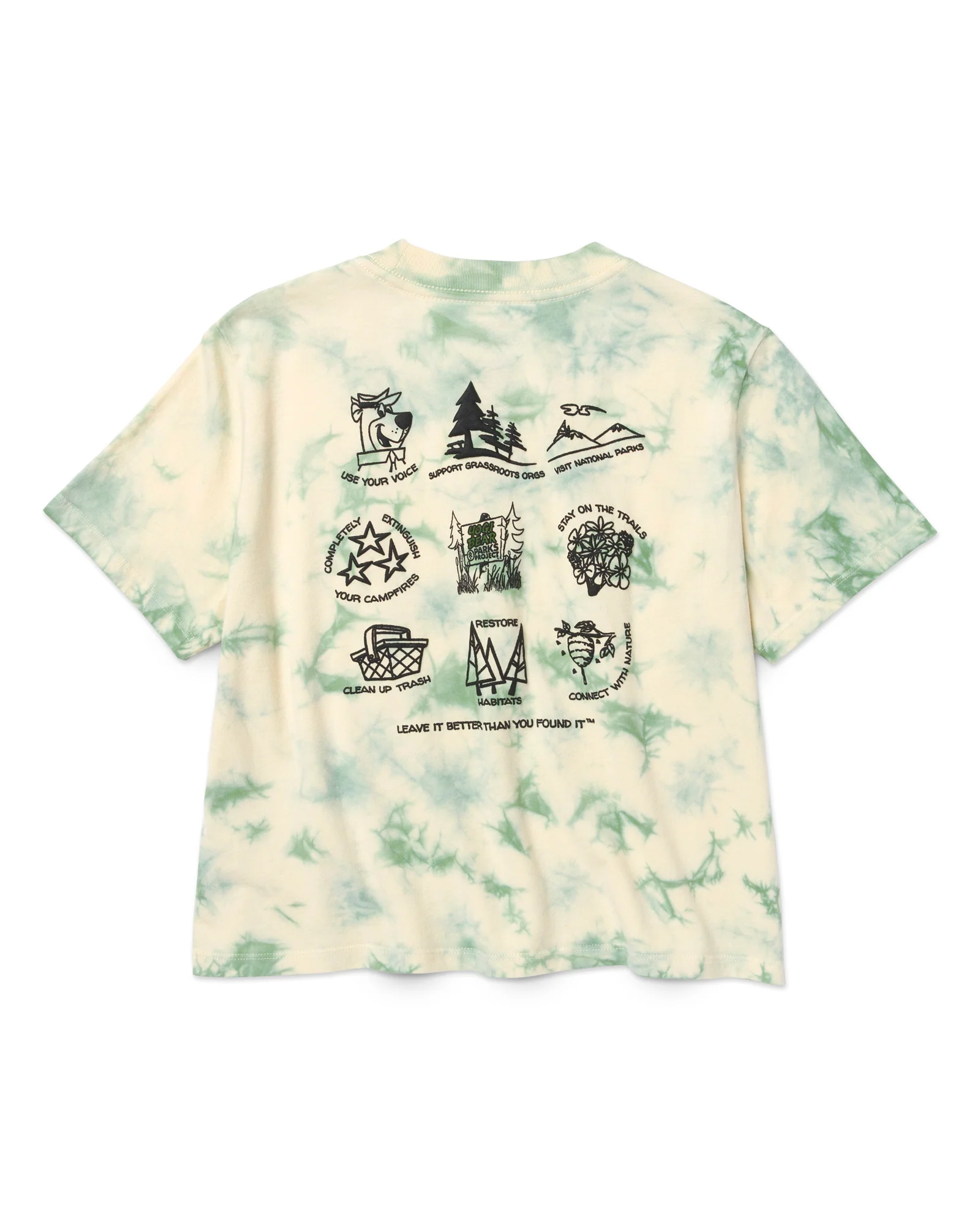 Yogi Bear™ x Parks Project Leave It Better™ Boxy Tee - Image 8