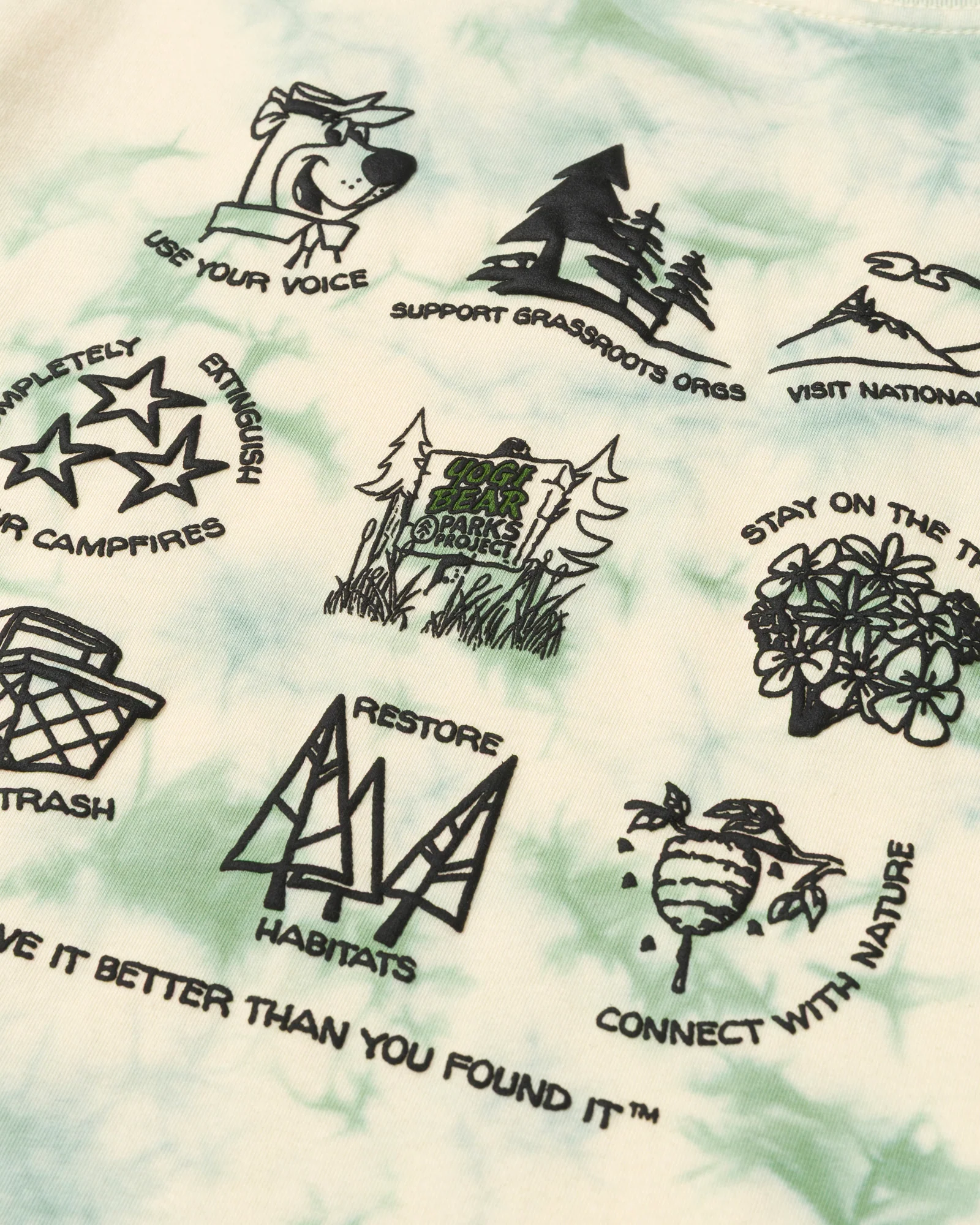 Yogi Bear™ x Parks Project Leave It Better™ Boxy Tee - Image 9