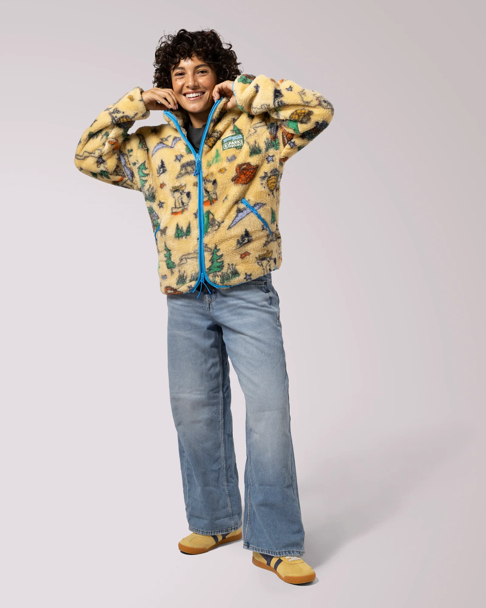 Yogi Bear™ x Parks Project Shearling Jacket - Image 10