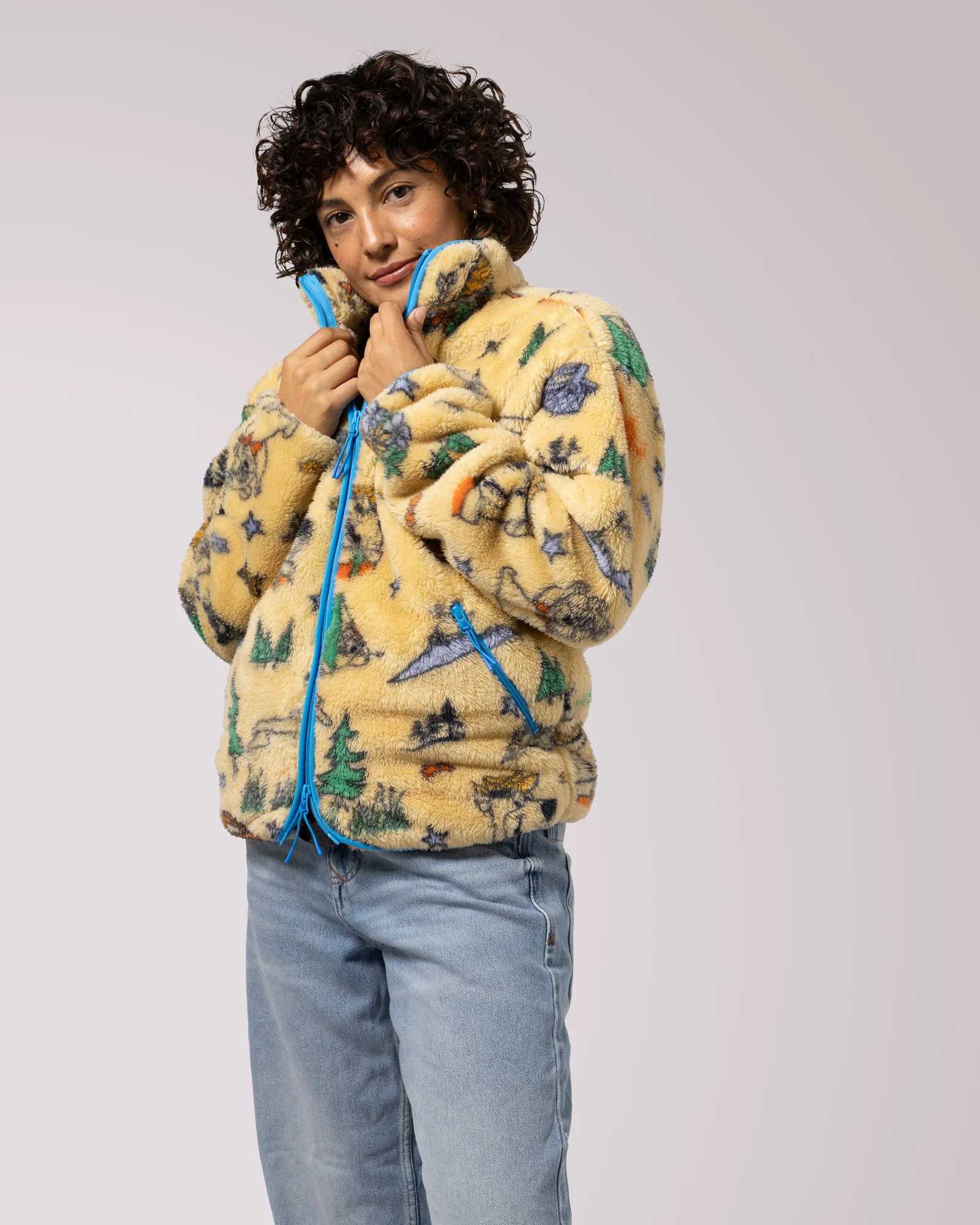 Yogi Bear™ x Parks Project Shearling Jacket - Image 3