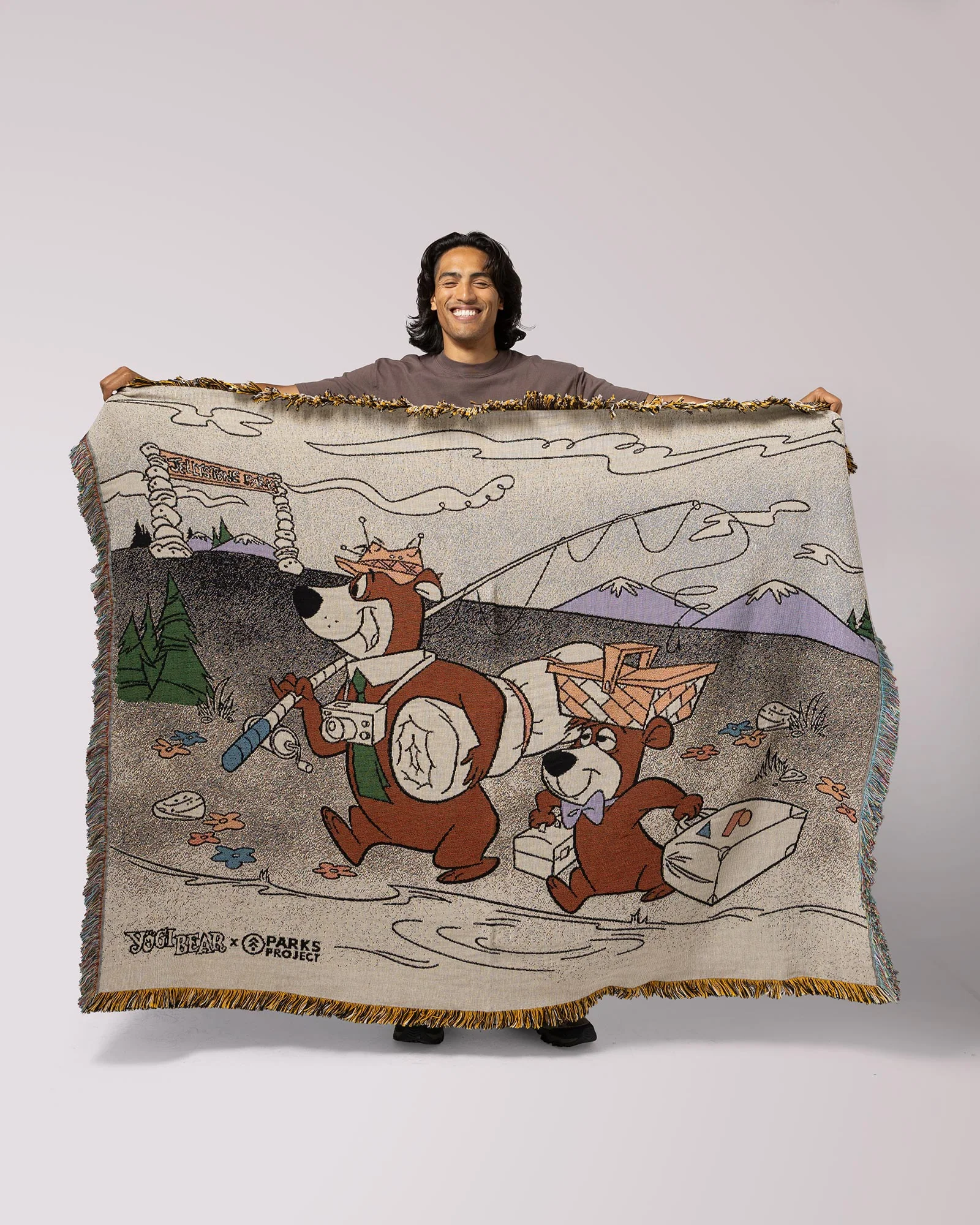 Yogi Bear™ x Parks Project Woven Blanket - Image 3