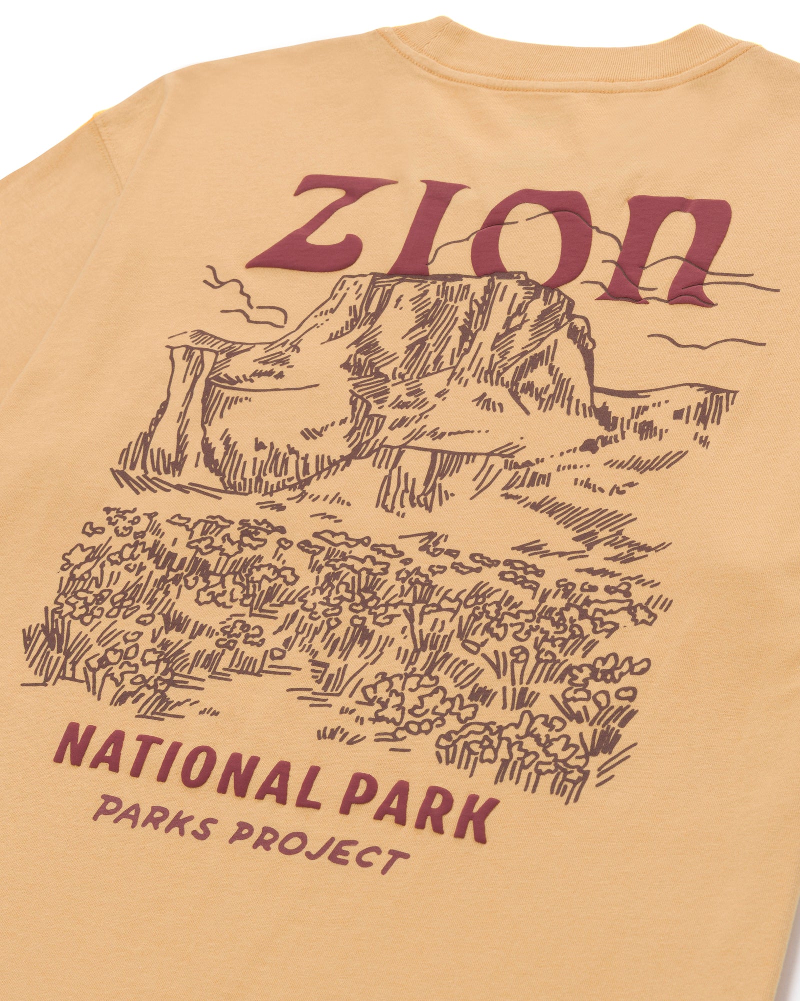 Zion Puff Print Pocket Tee - Image 5